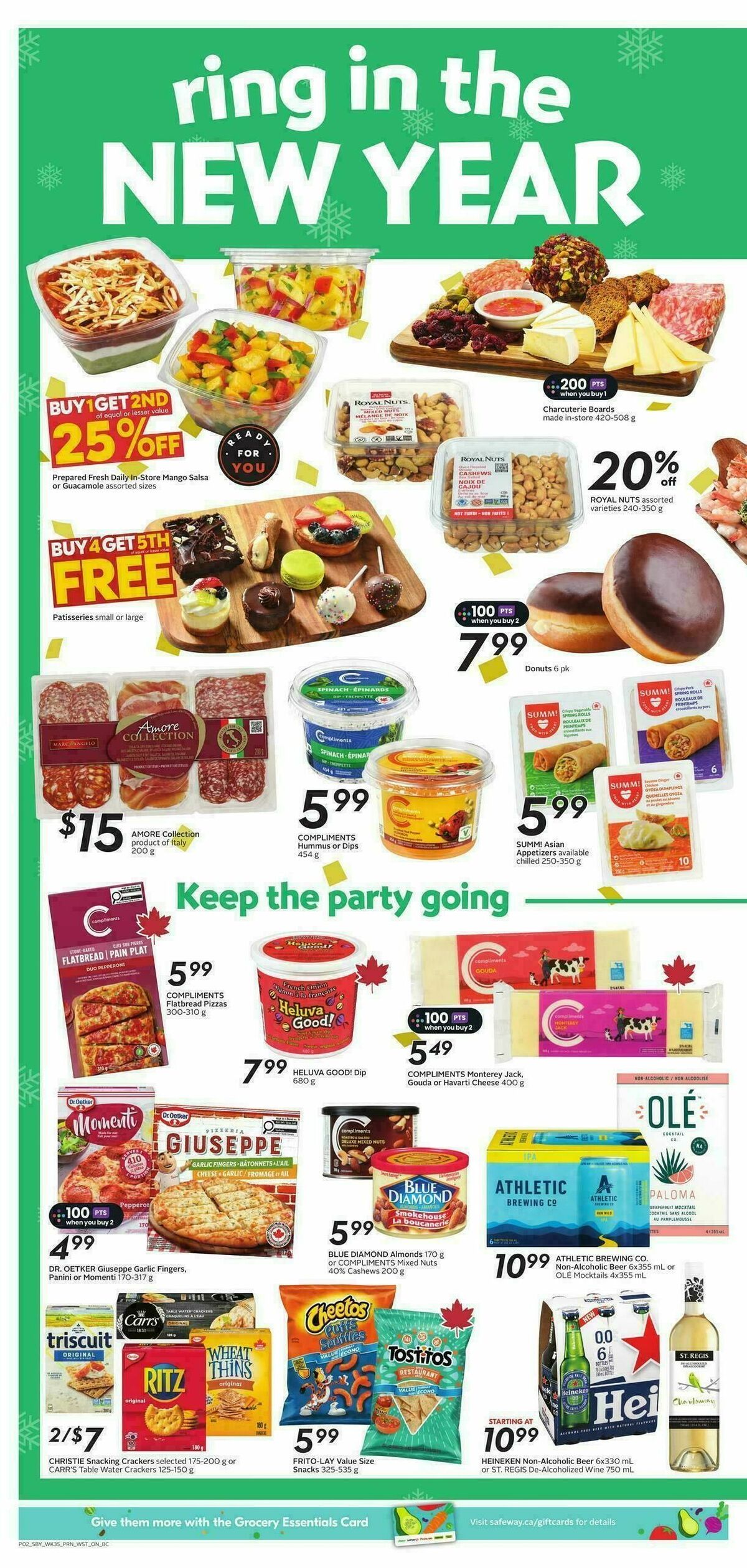 Safeway Flyer from December 25