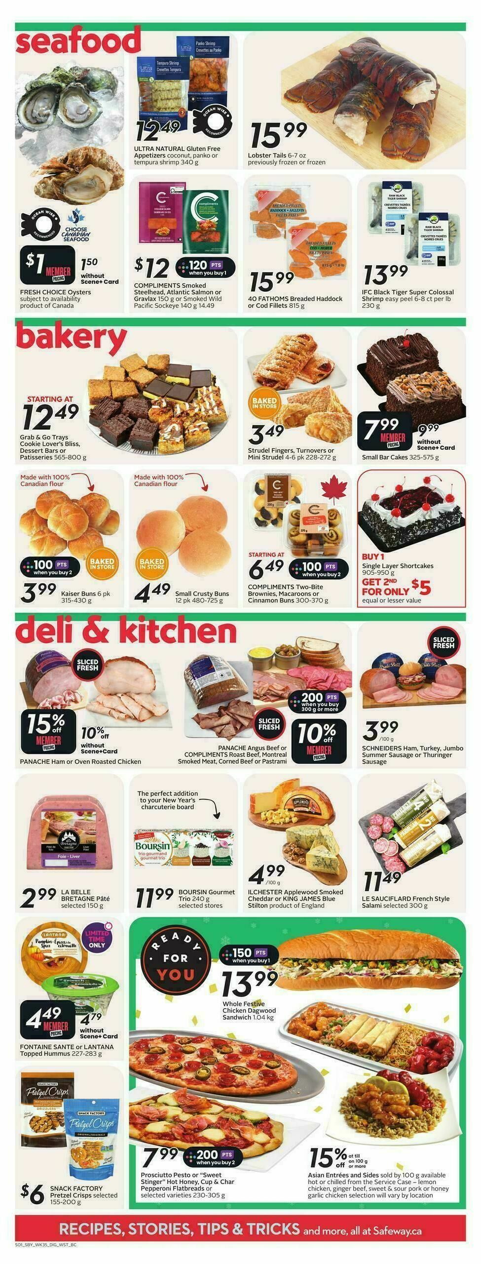Safeway Flyer from December 25