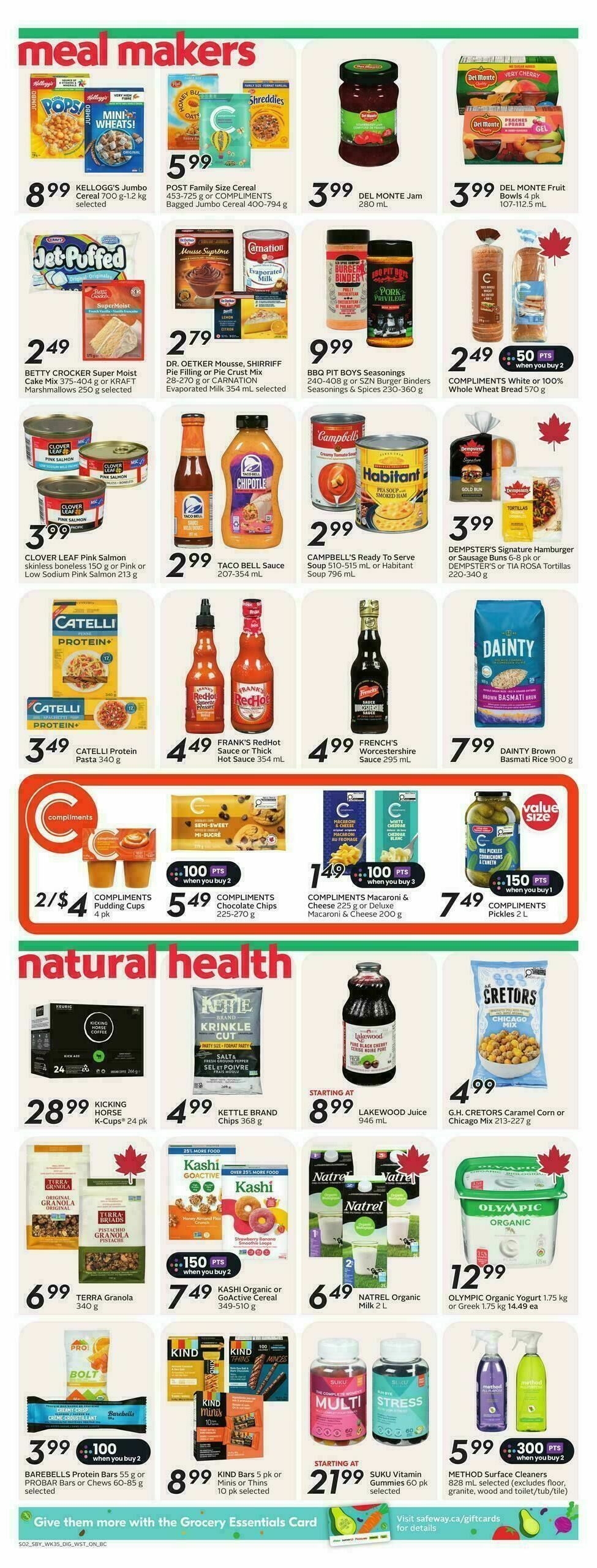 Safeway Flyer from December 25