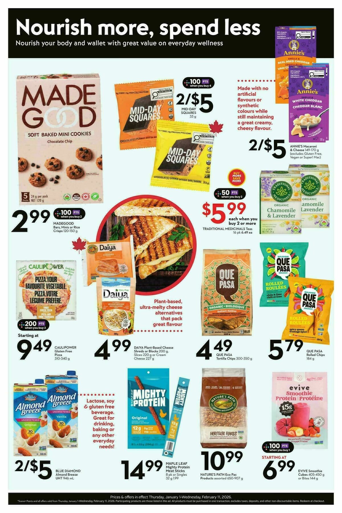 Safeway Wellness Flyer from January 1