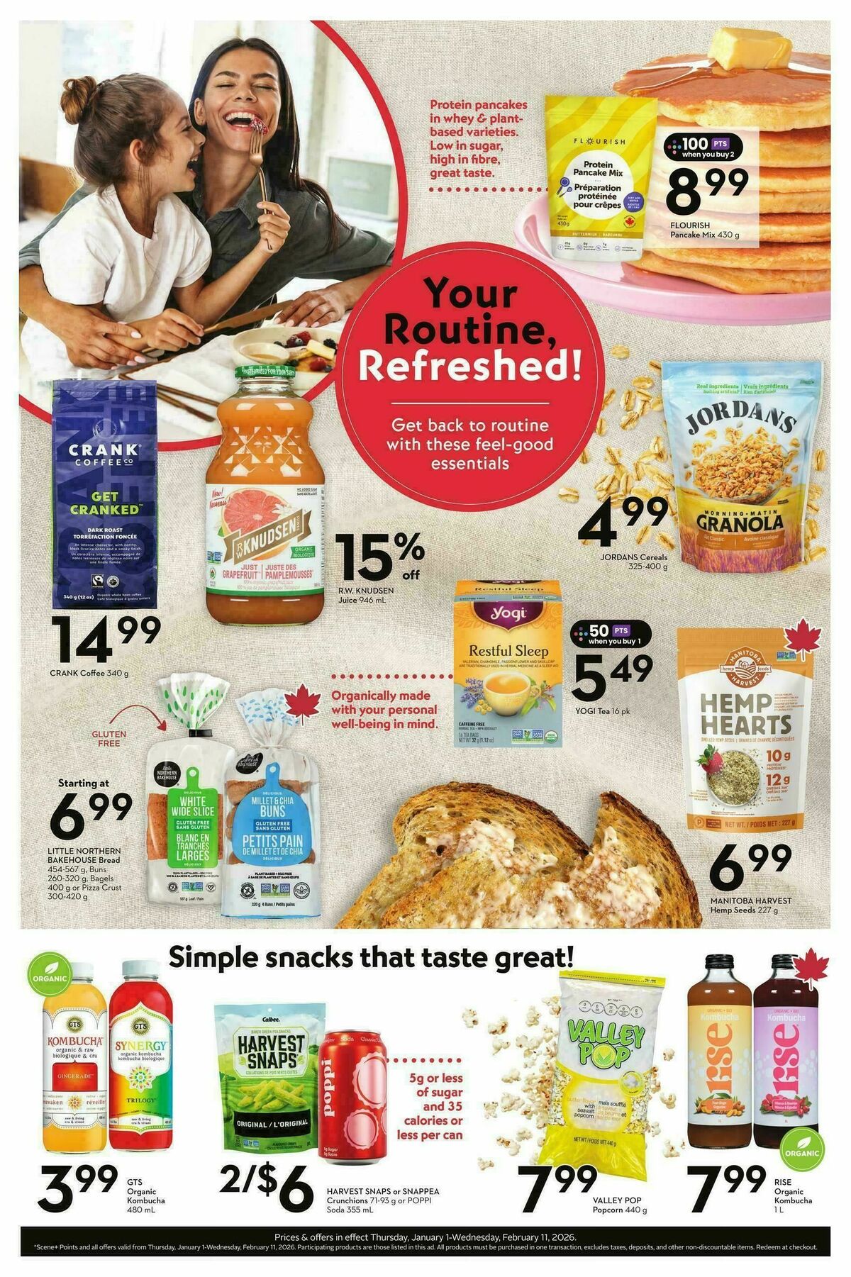 Safeway Wellness Flyer from January 1