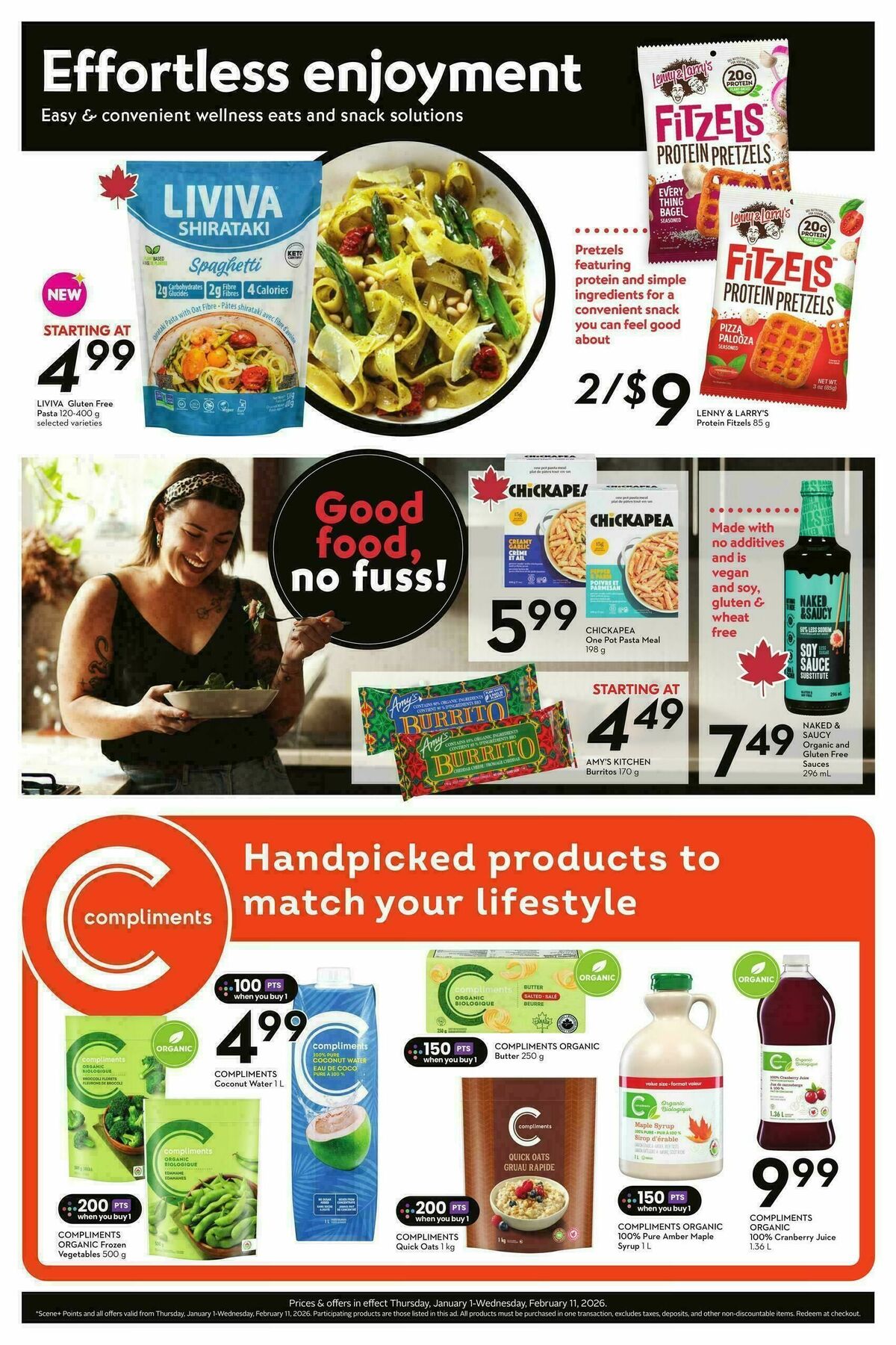 Safeway Wellness Flyer from January 1