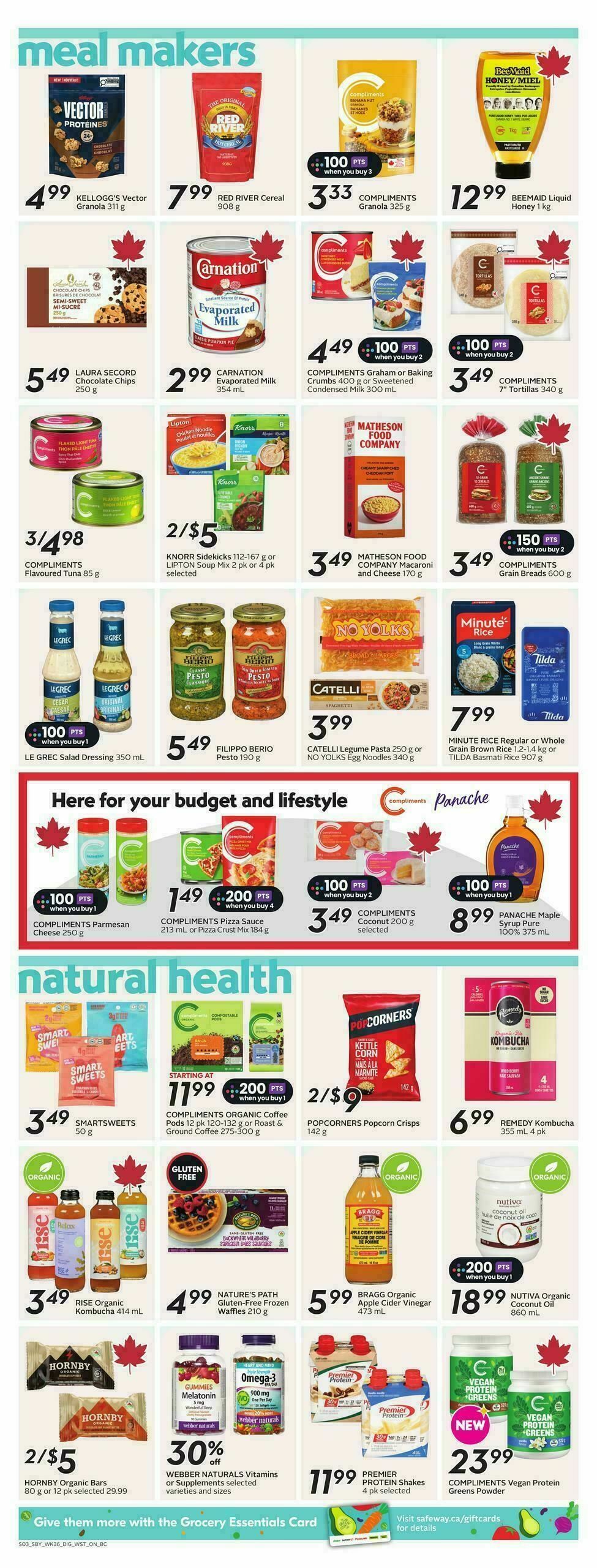 Safeway Flyer from January 1