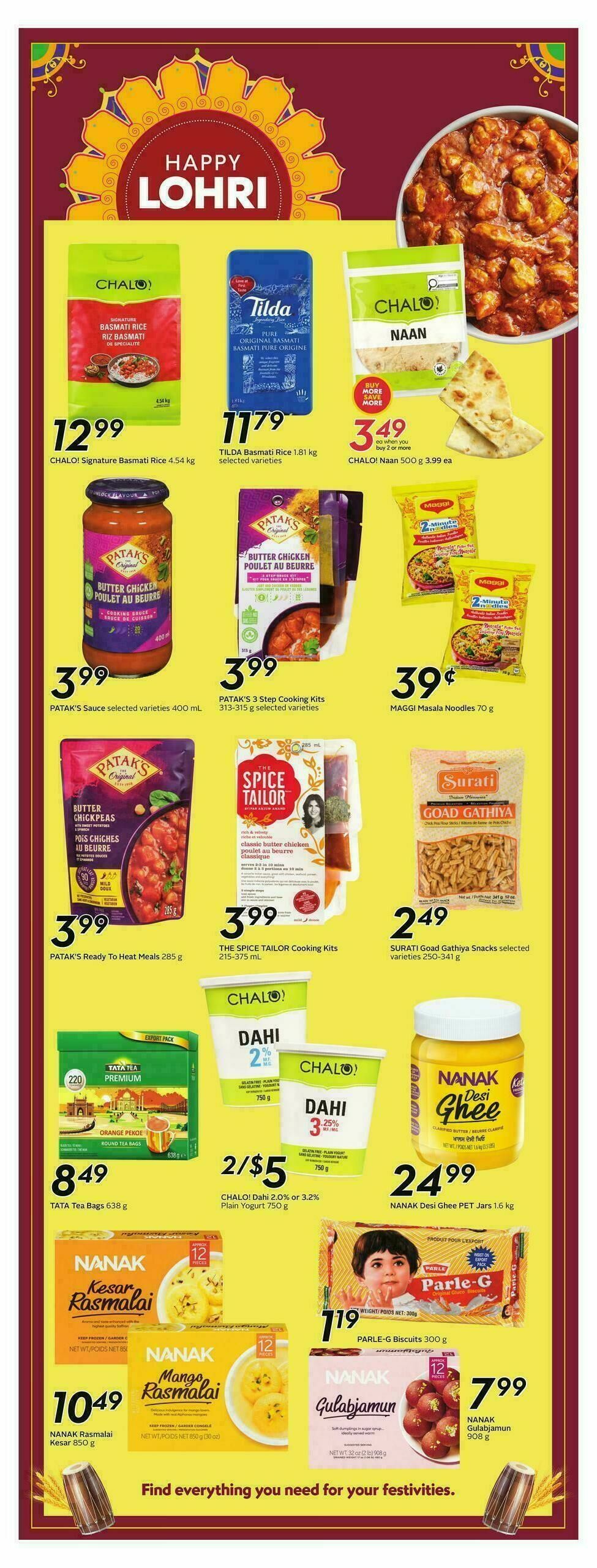 Safeway Flyer from January 1