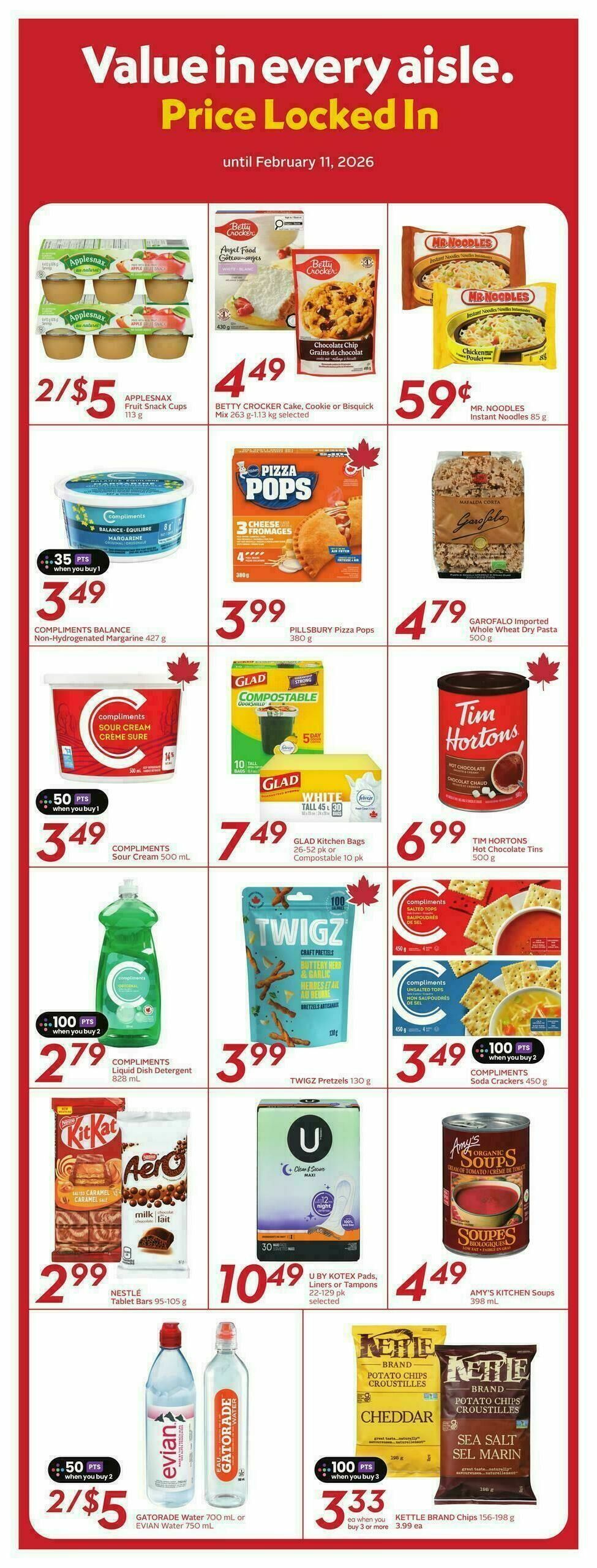 Safeway Flyer from January 1