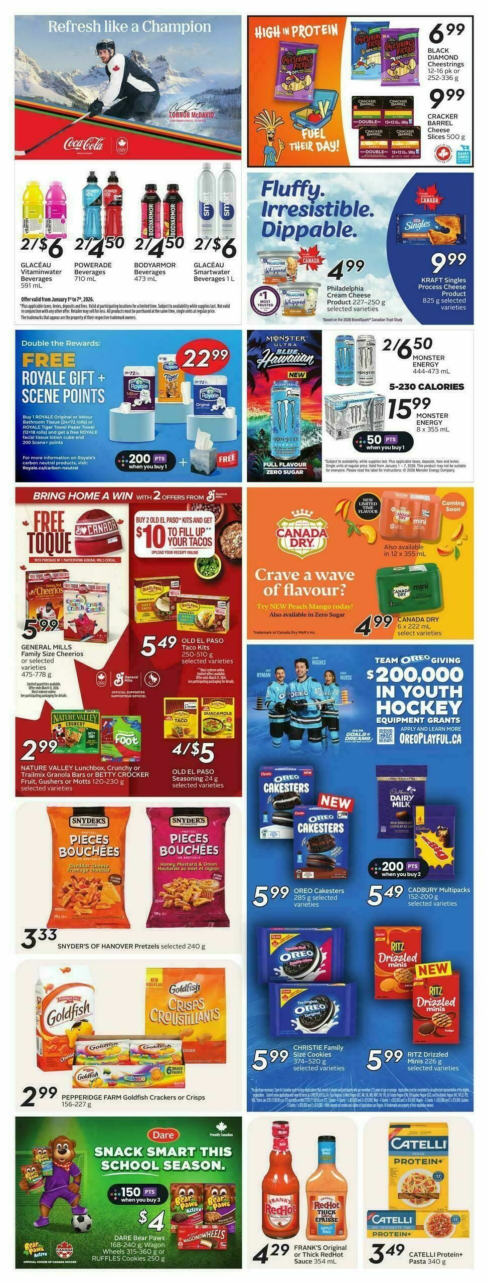 Safeway Flyer from January 1