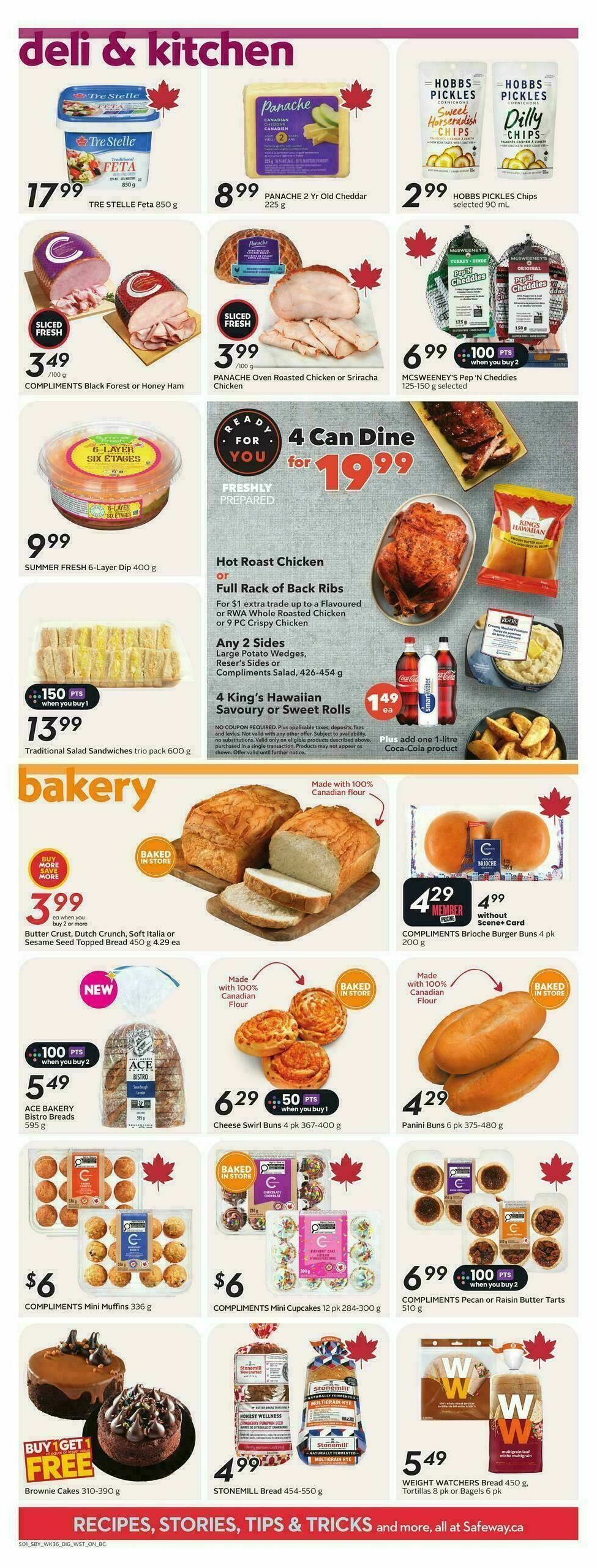 Safeway Flyer from January 1