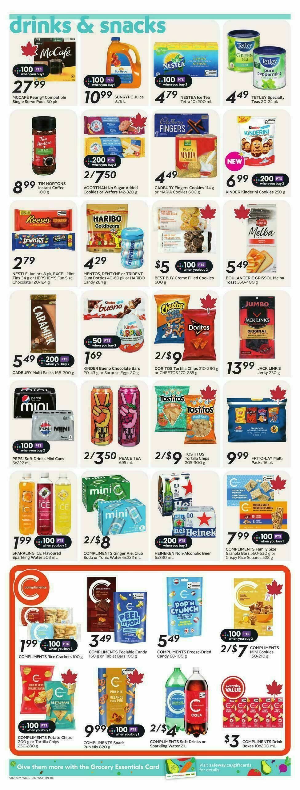Safeway Flyer from January 1