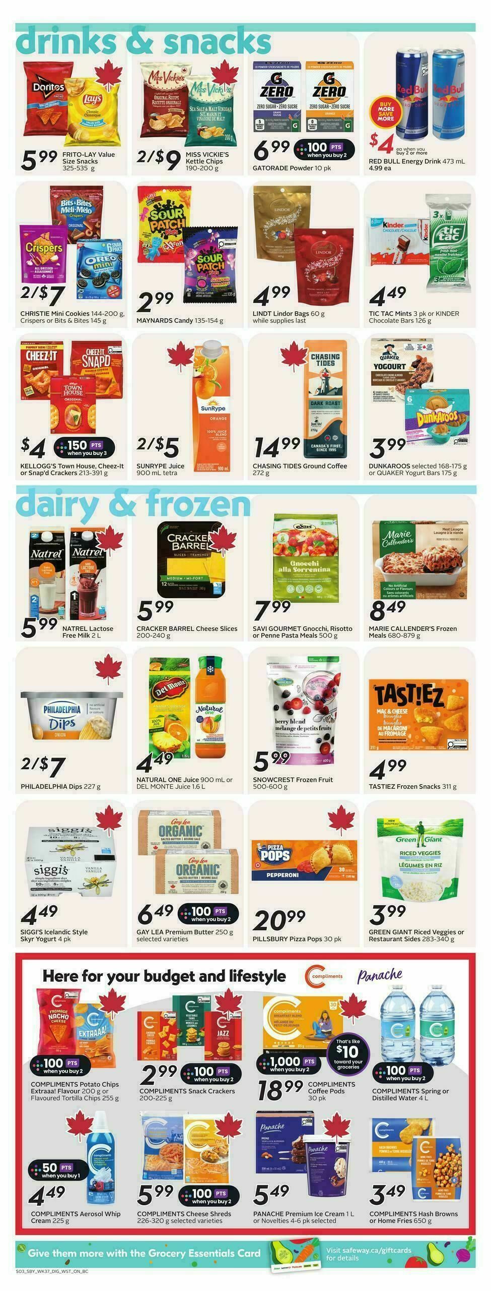 Safeway Flyer from January 8