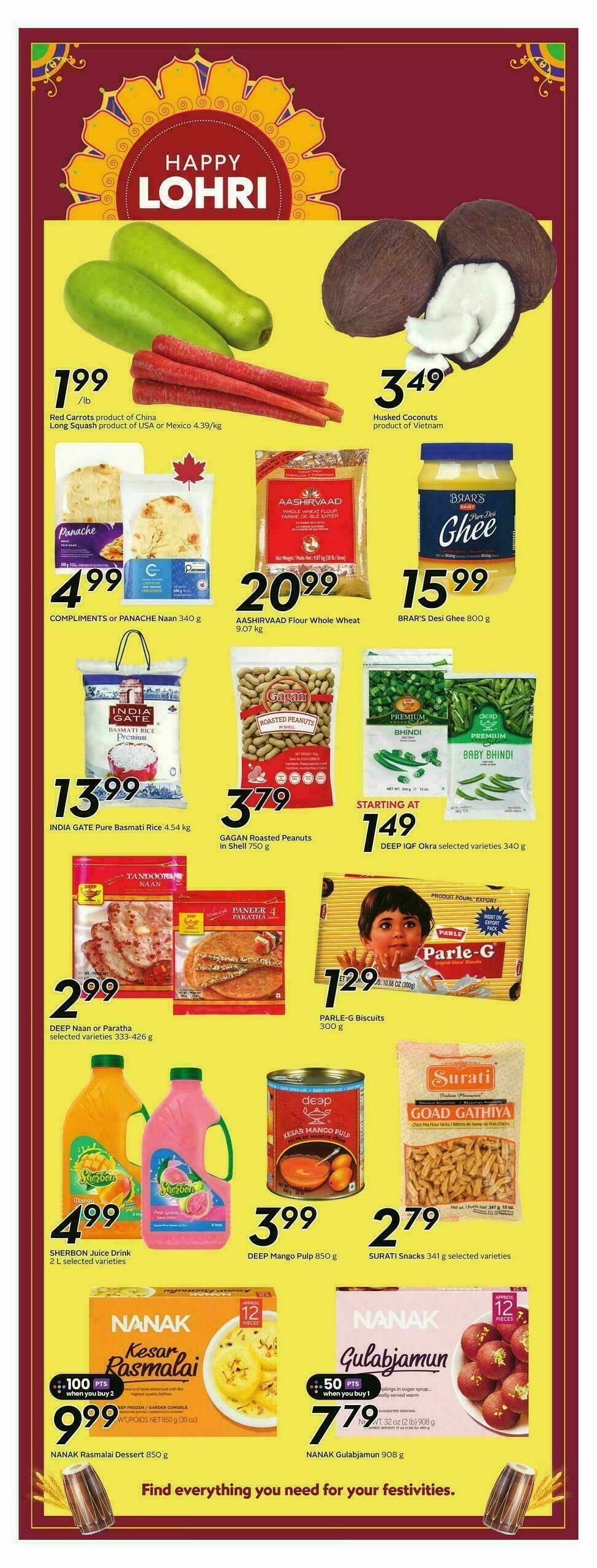 Safeway Flyer from January 8