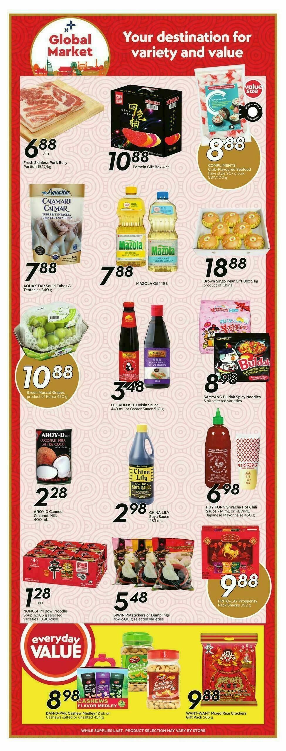 Safeway Flyer from January 8