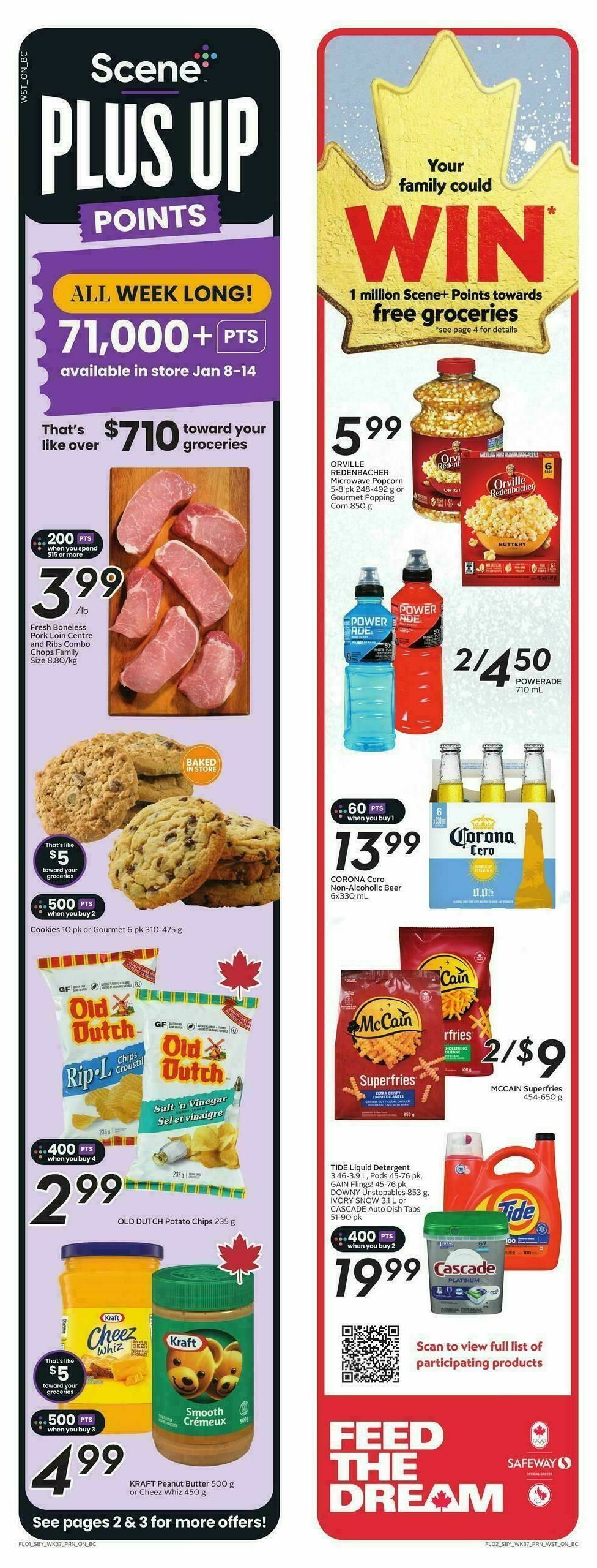 Safeway Flyer from January 8