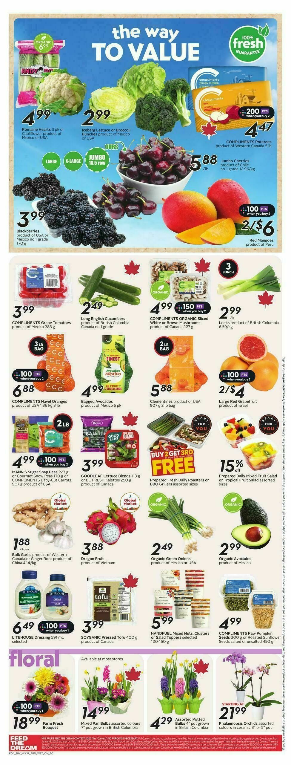Safeway Flyer from January 8