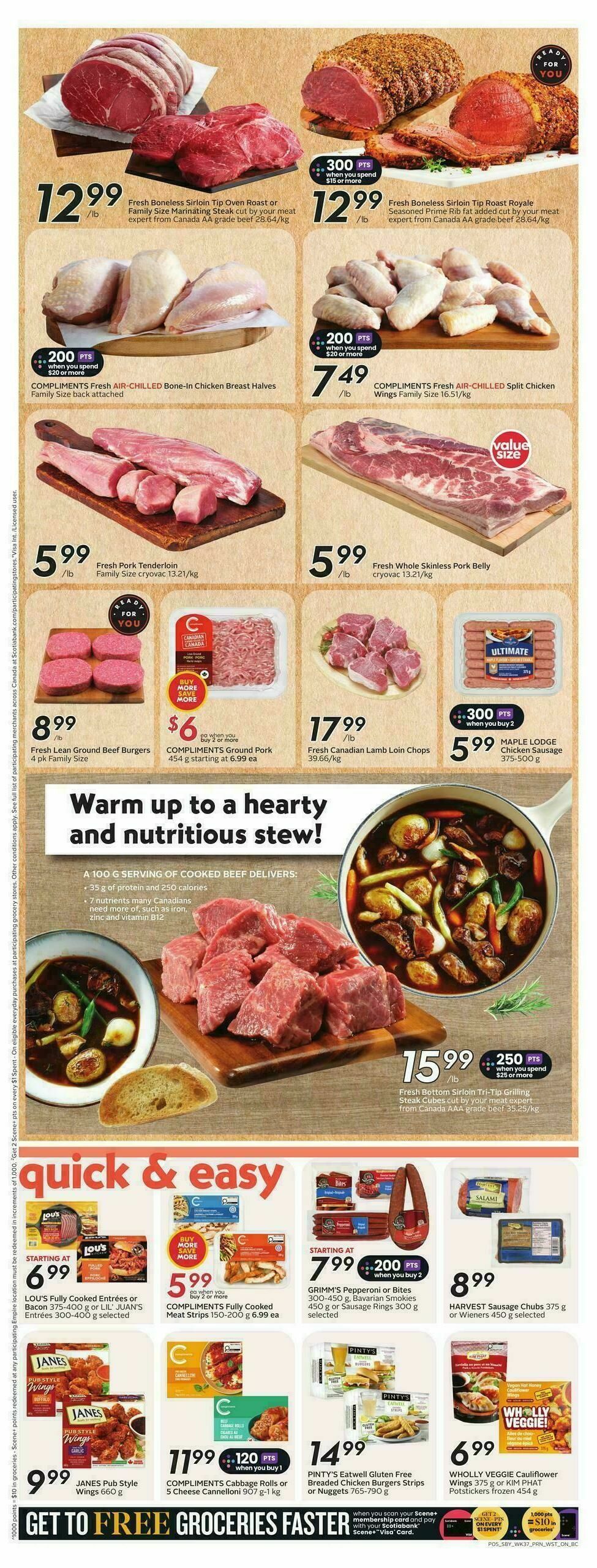 Safeway Flyer from January 8