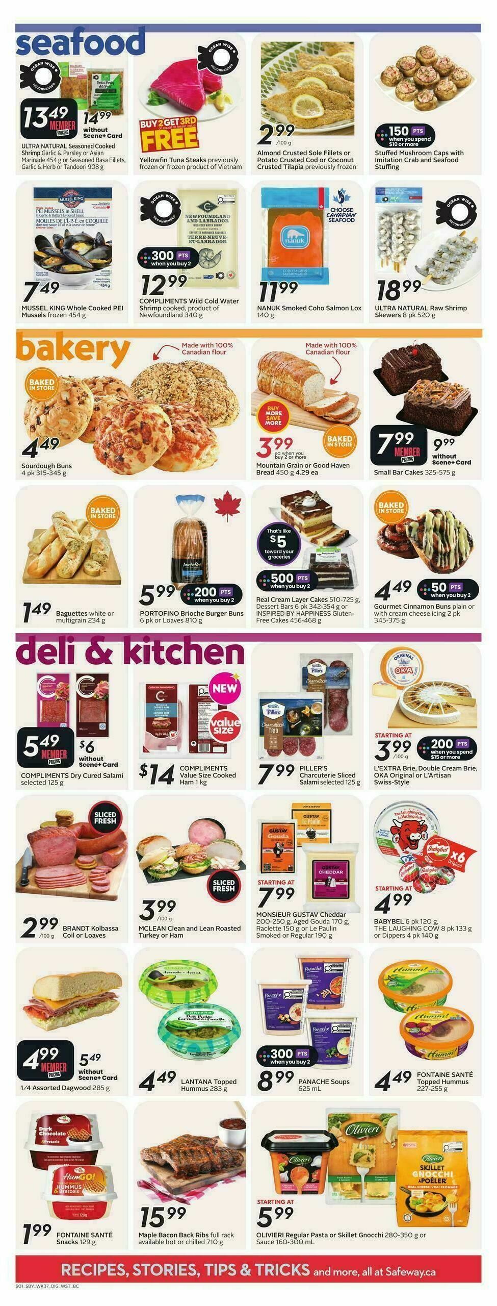 Safeway Flyer from January 8