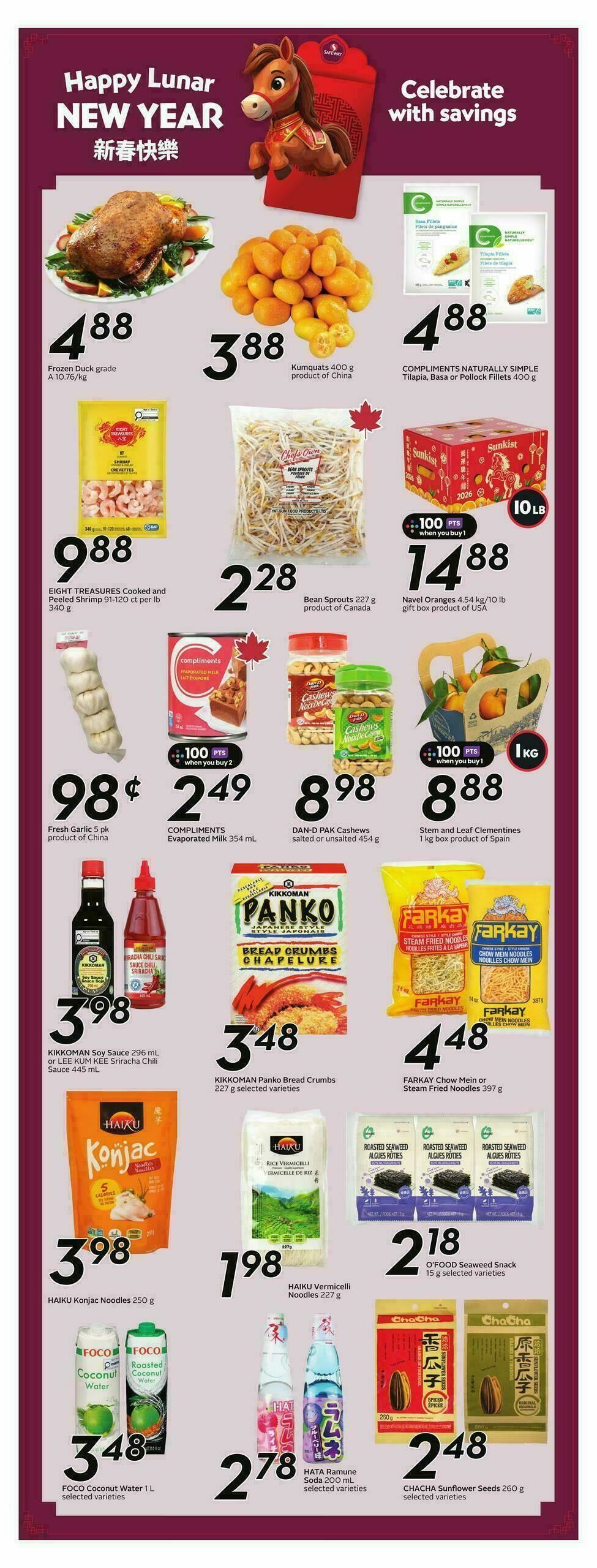 Safeway Flyer from January 15