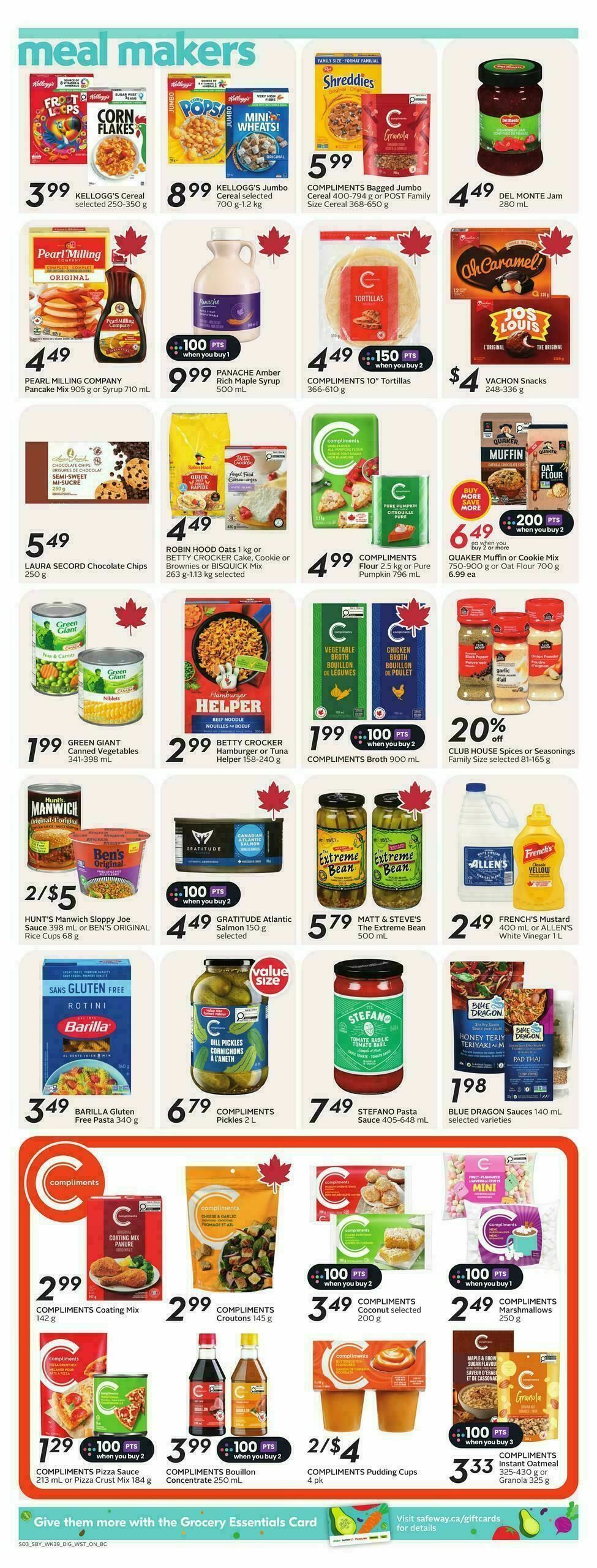Safeway Flyer from January 22