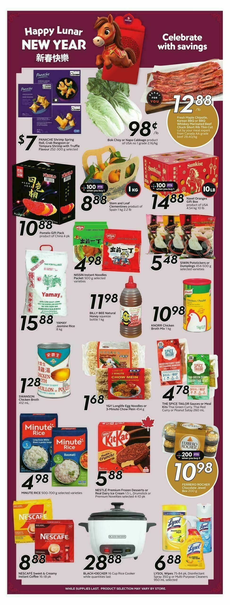 Safeway Flyer from January 22