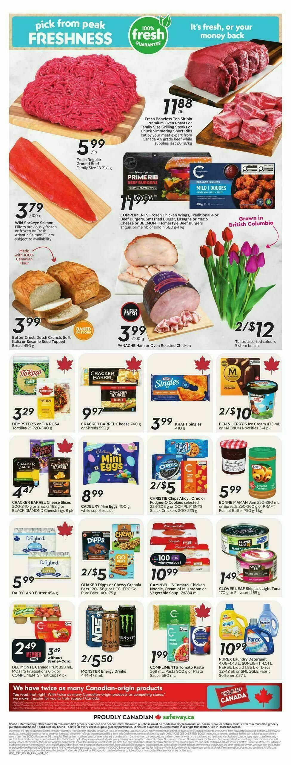 Safeway Flyer from January 22
