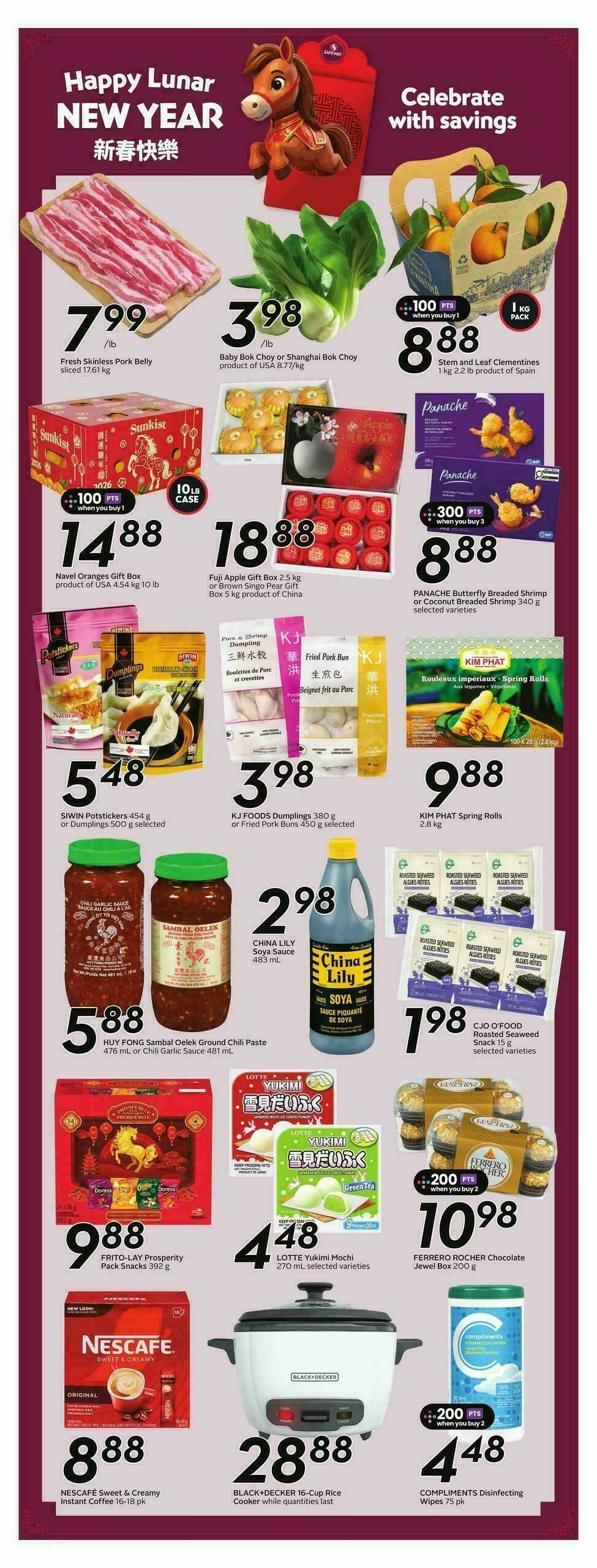 Safeway Flyer from January 29