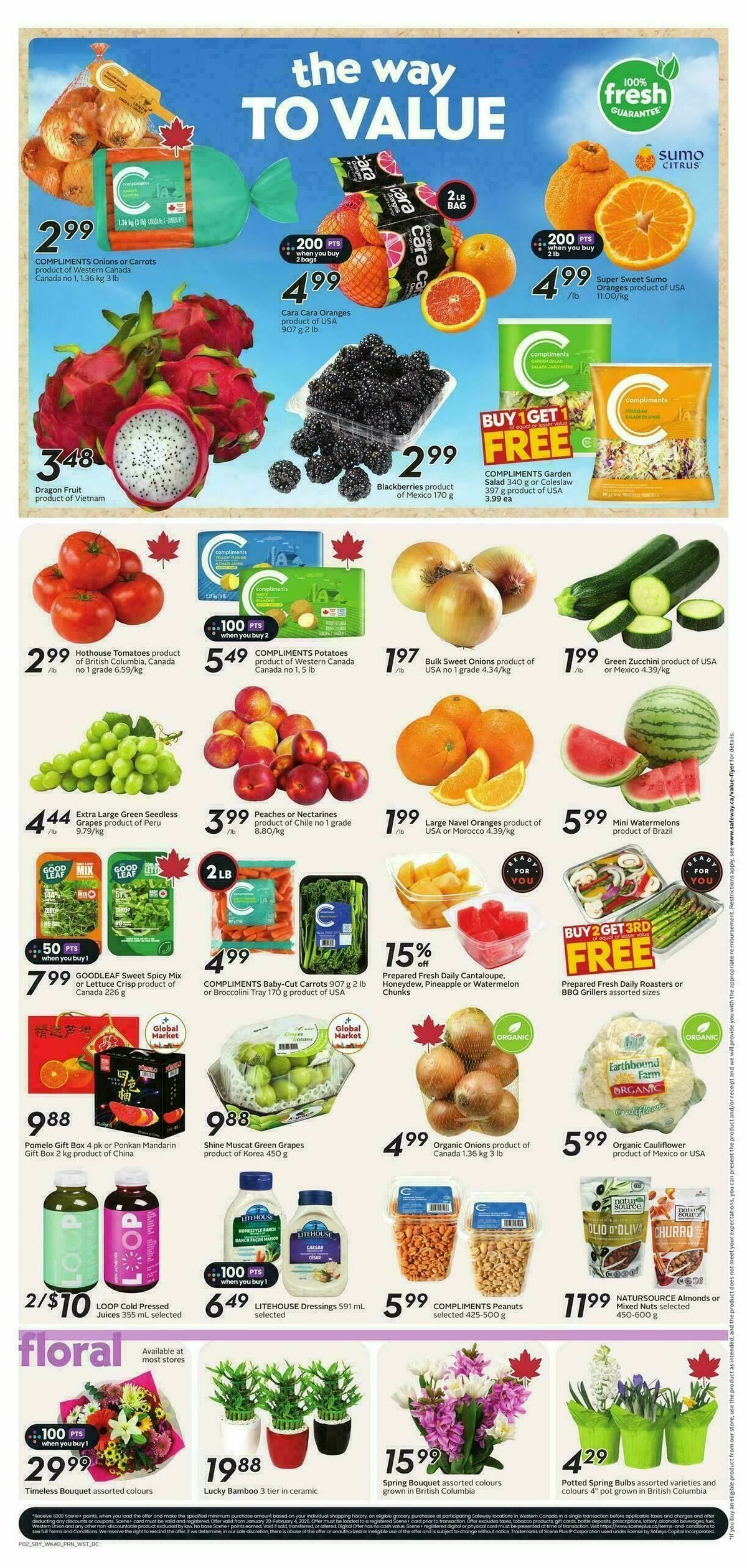 Safeway Flyer from January 29