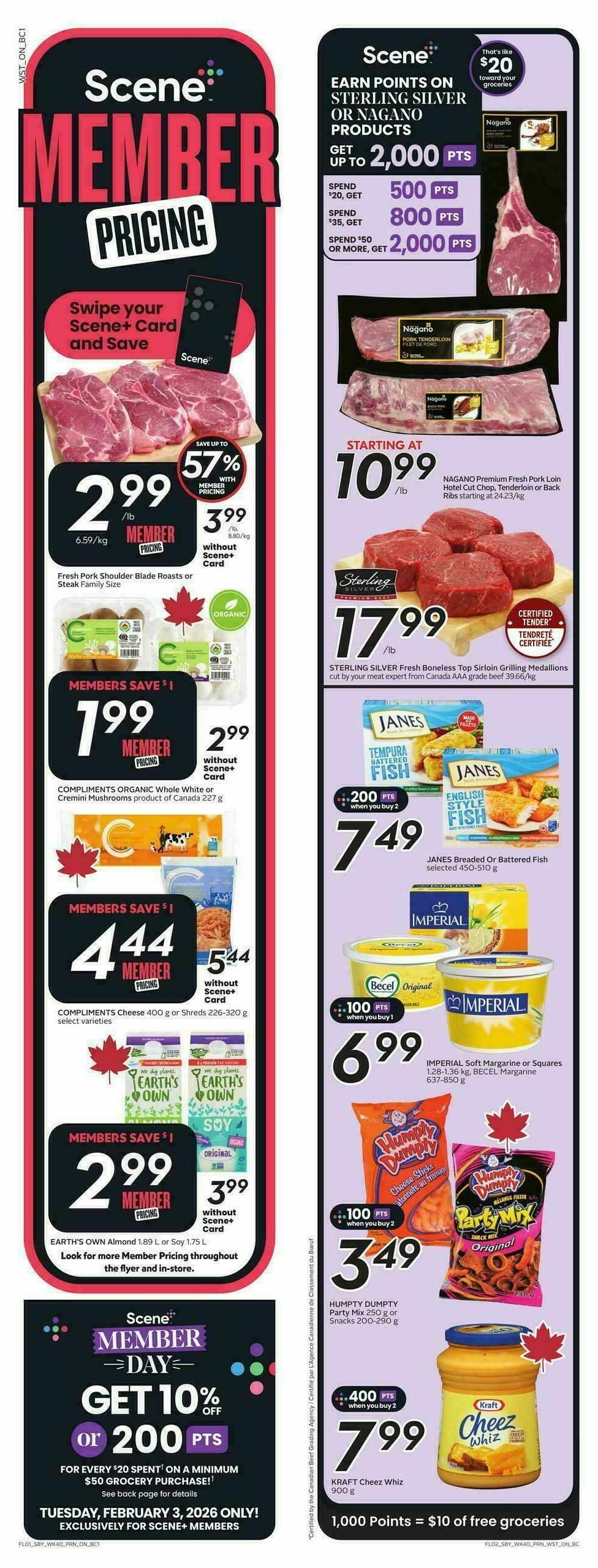 Safeway Flyer from January 29