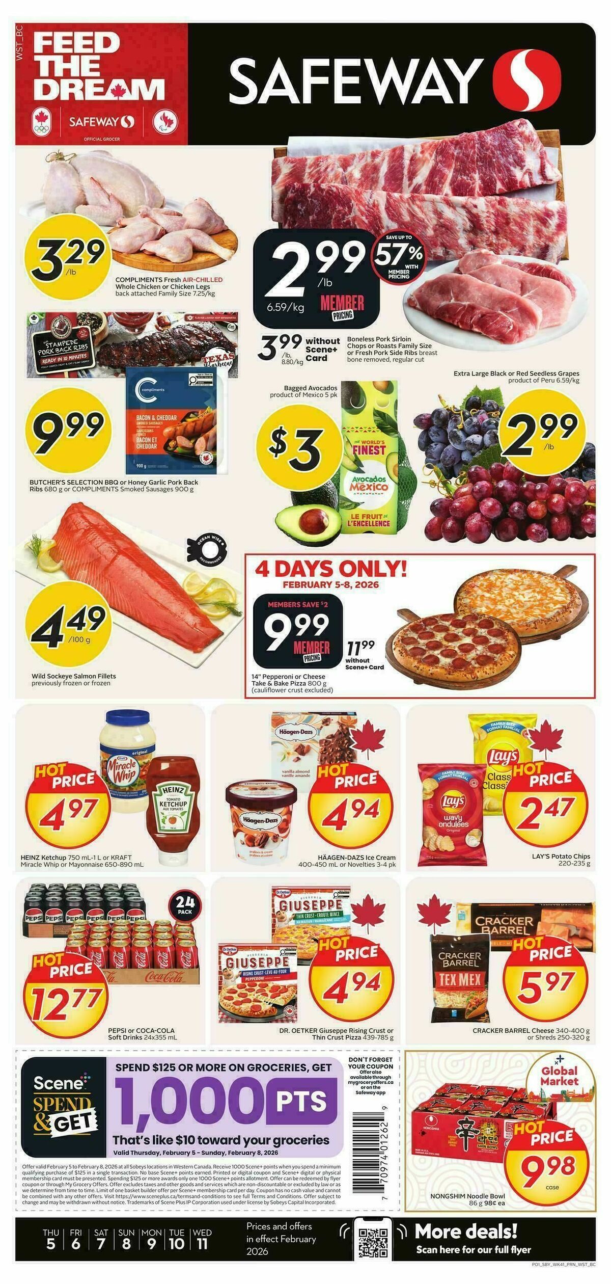 Safeway Flyer from February 5