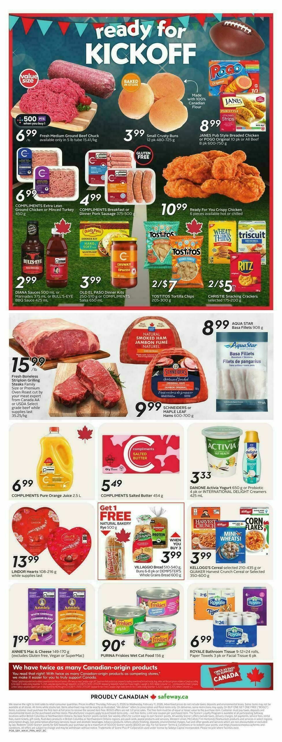 Safeway Flyer from February 5
