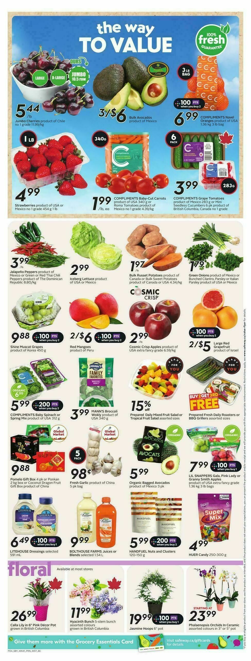 Safeway Flyer from February 5