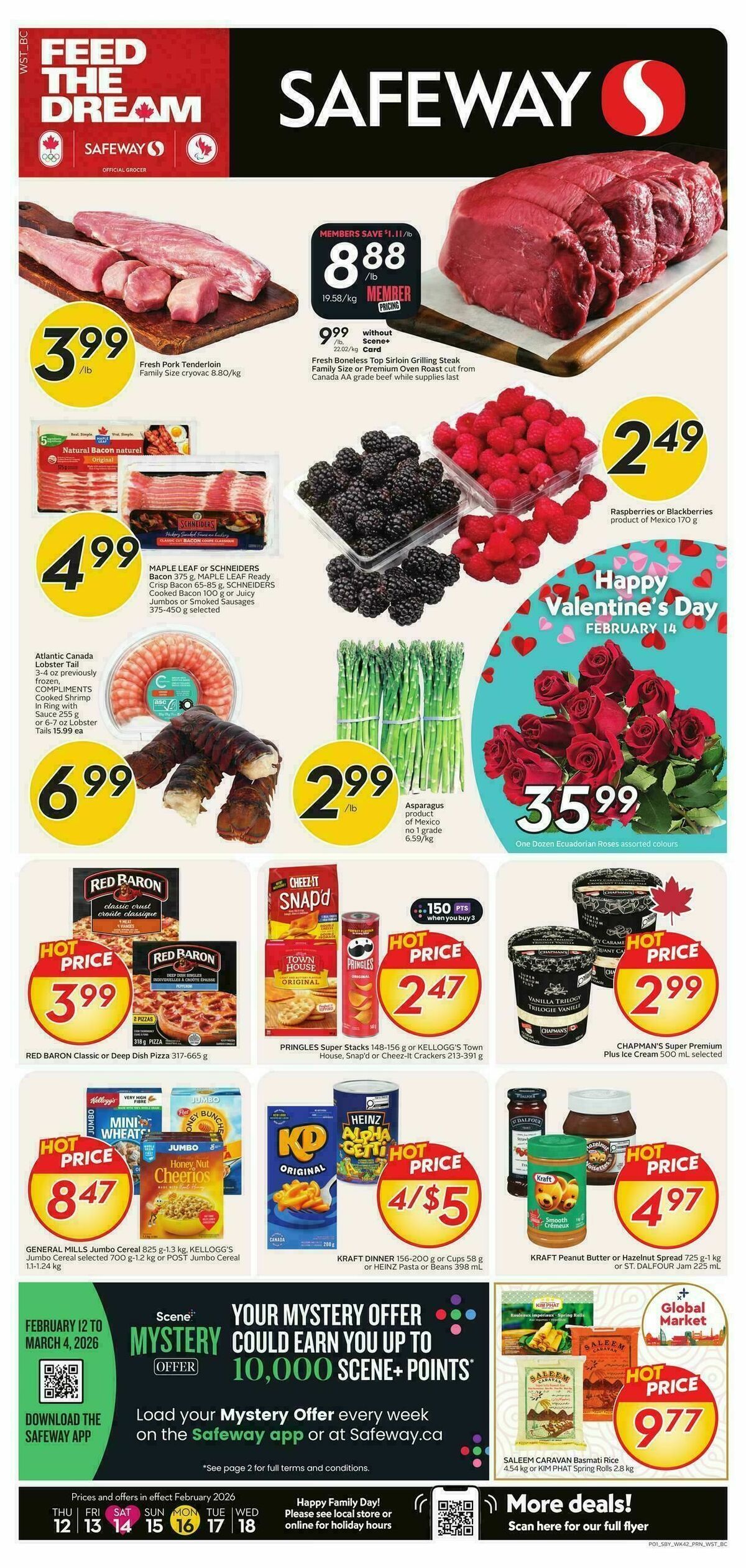 Safeway Flyer from February 12