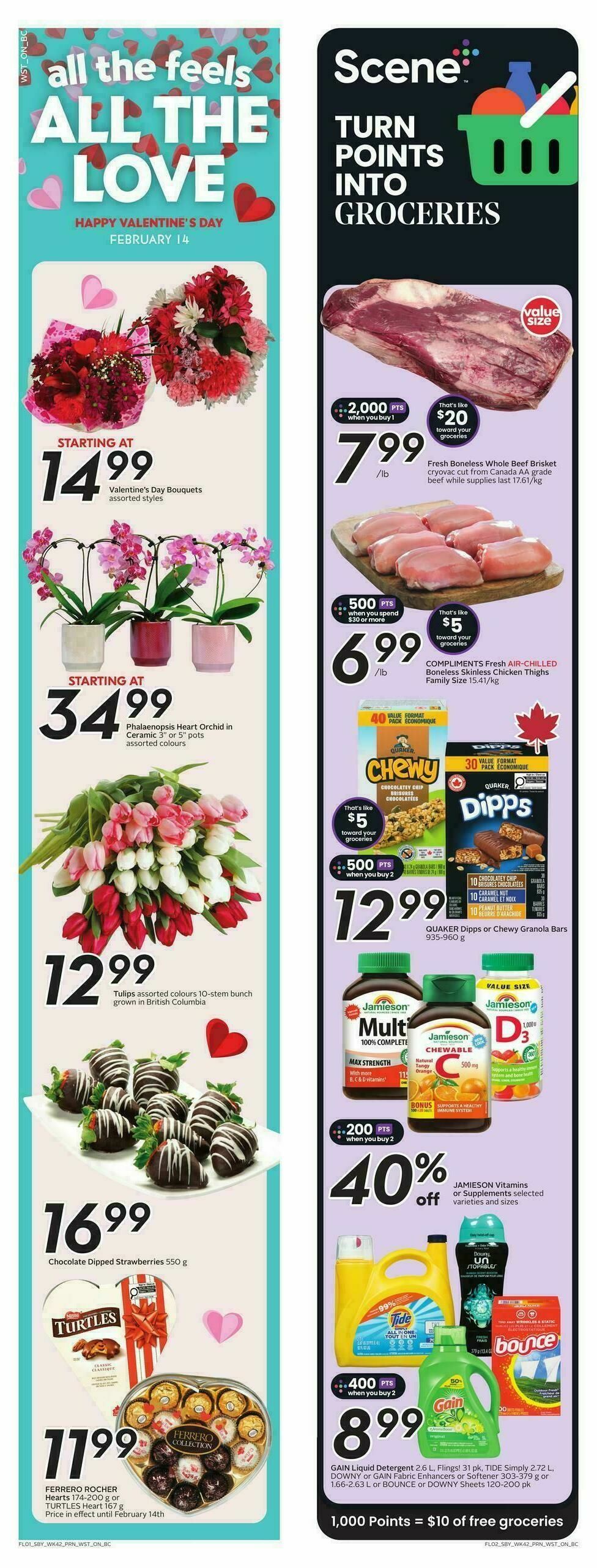 Safeway Flyer from February 12