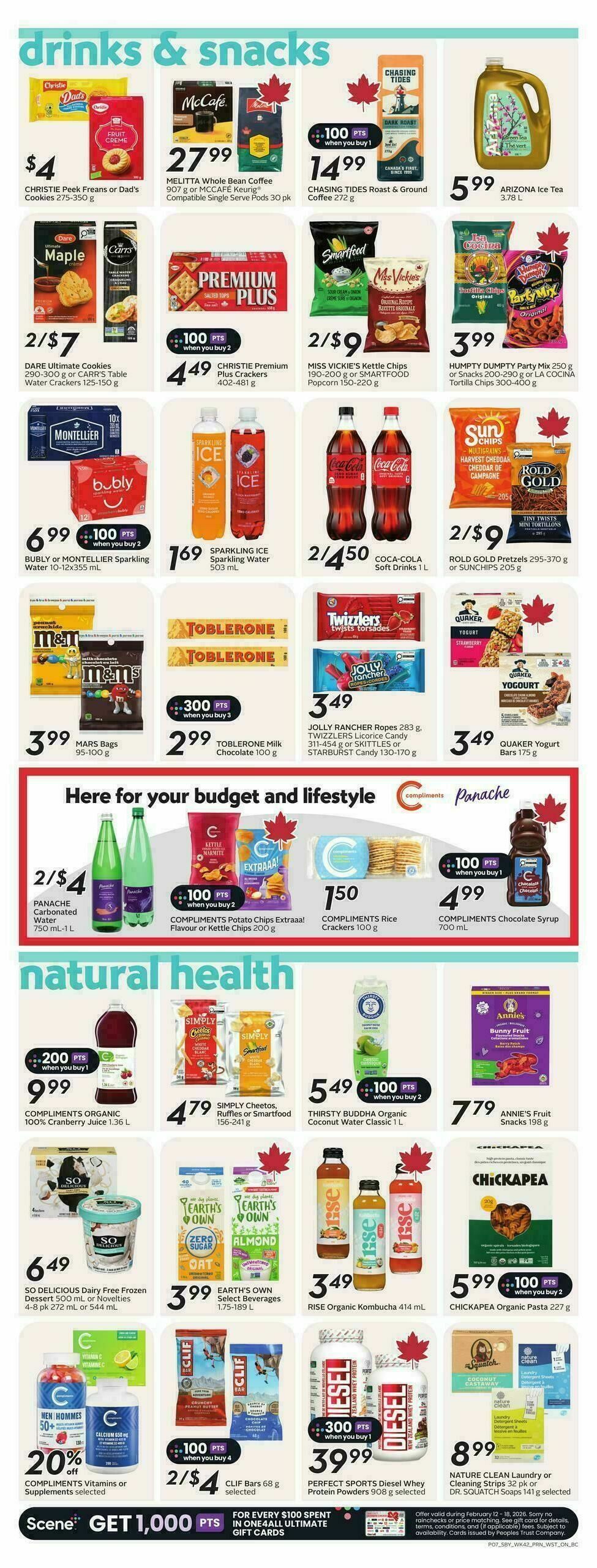 Safeway Flyer from February 12