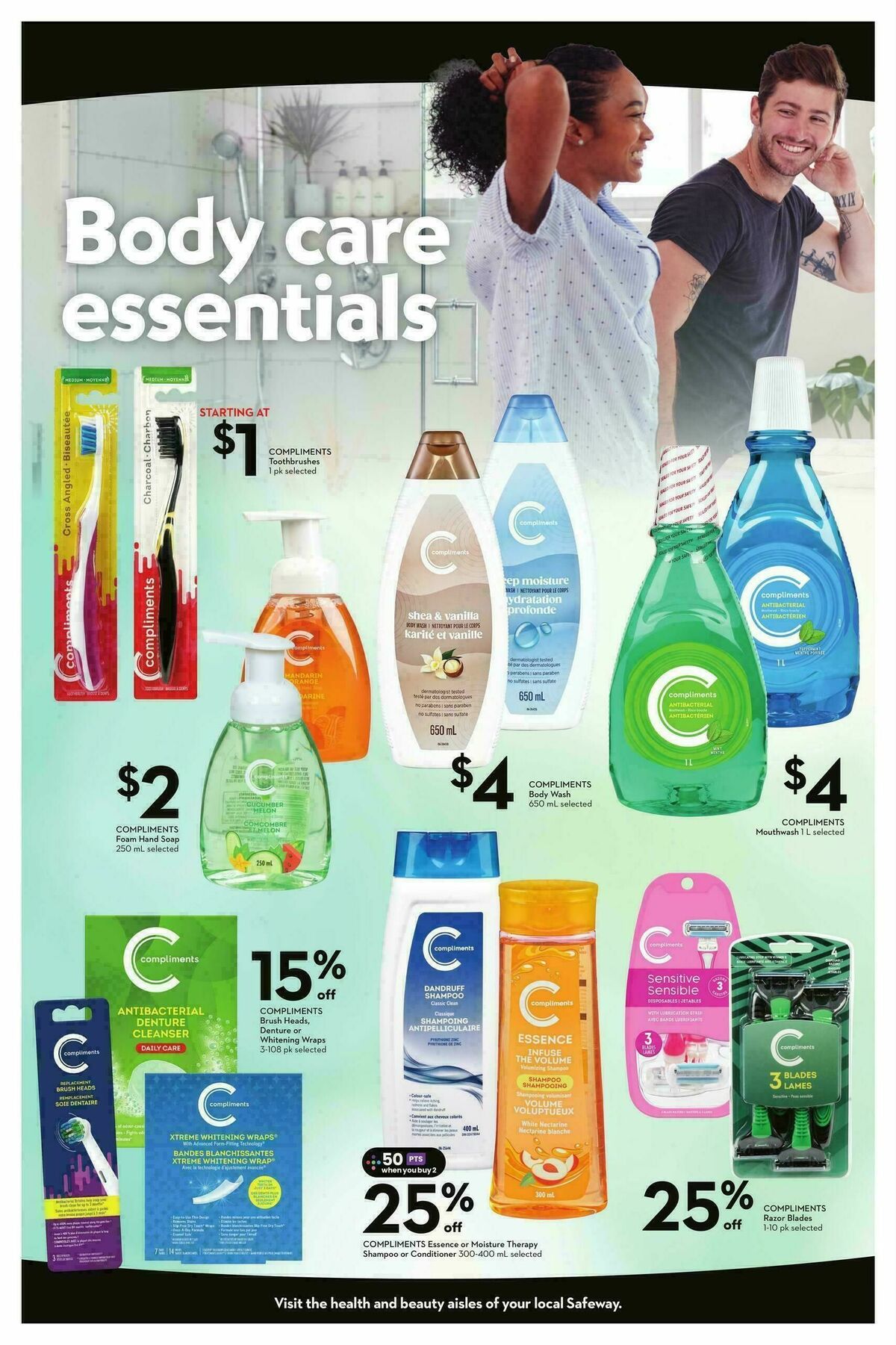 Safeway Health & Beauty Flyer from February 12