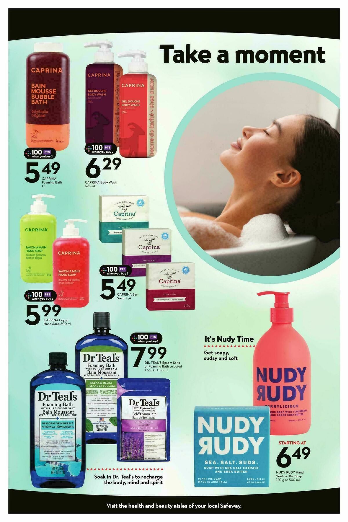 Safeway Health & Beauty Flyer from February 12