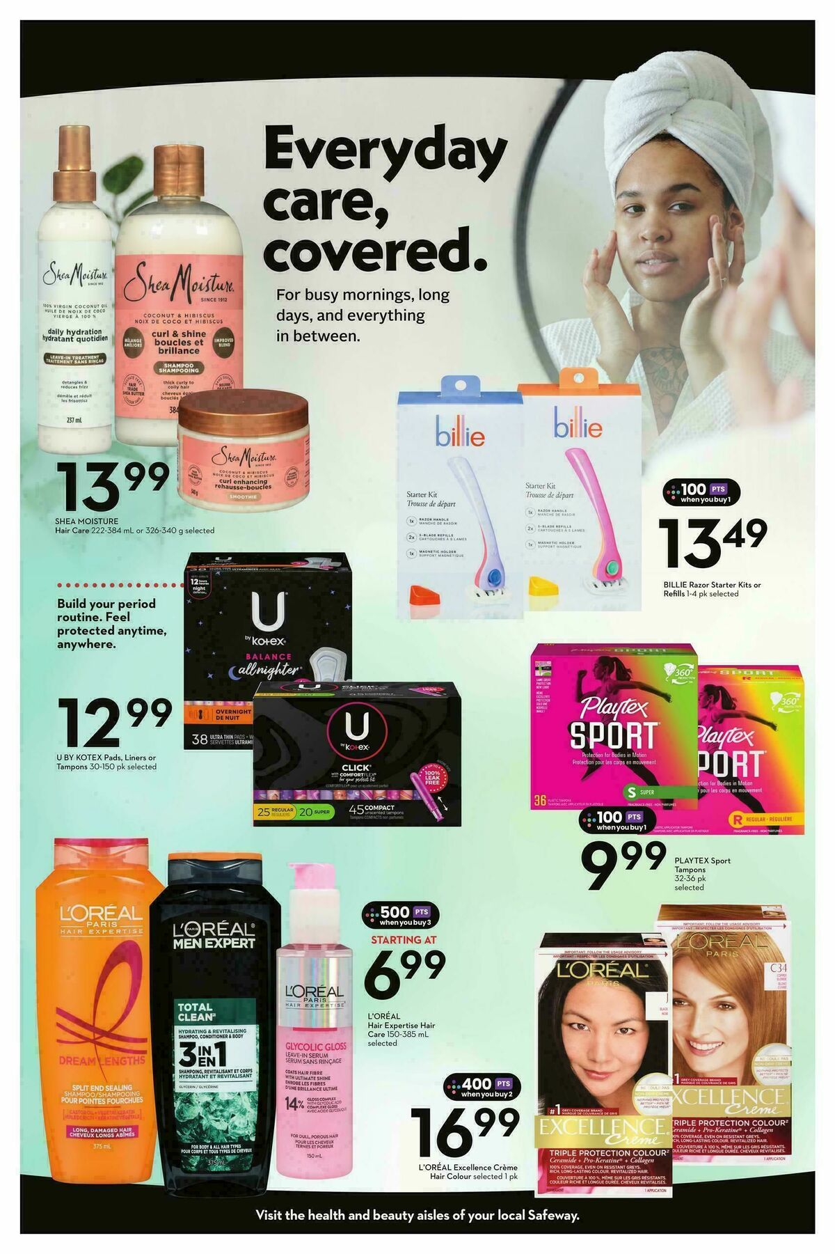 Safeway Health & Beauty Flyer from February 12