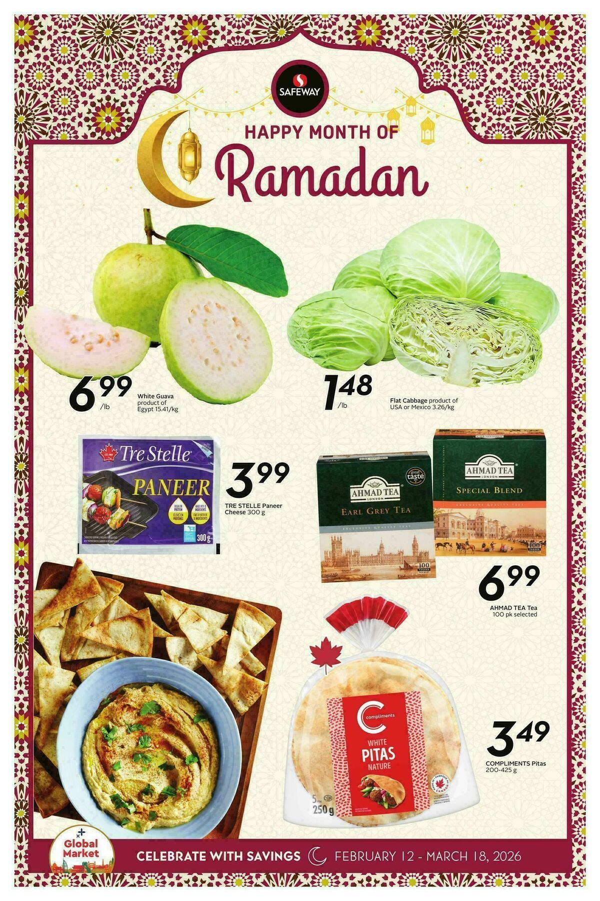 Safeway Ramadan Flyer from February 12