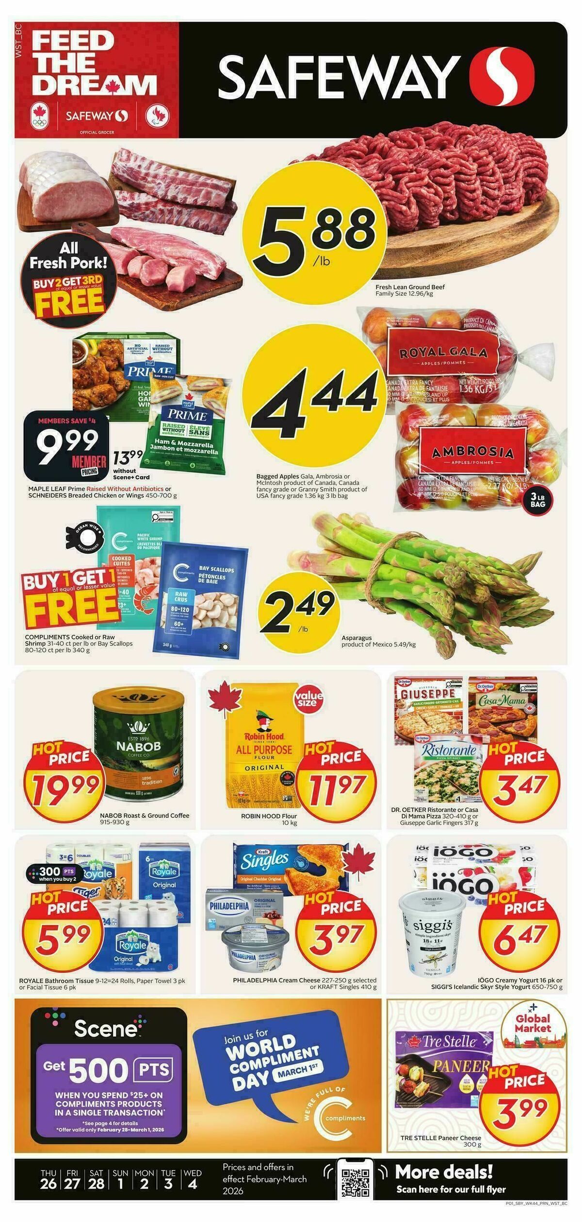 Safeway Flyer from February 26