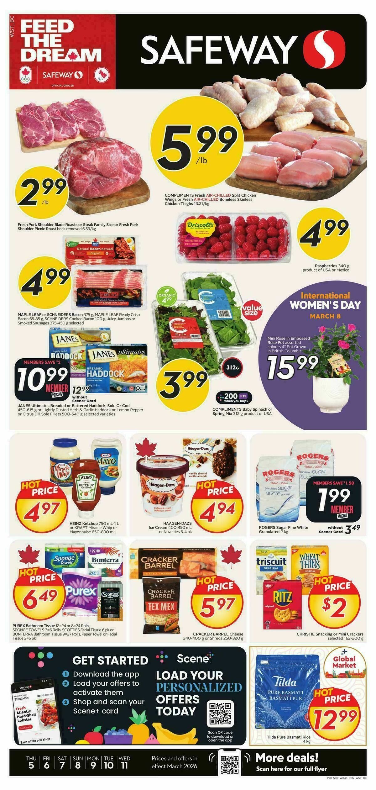 Safeway Flyer from March 5