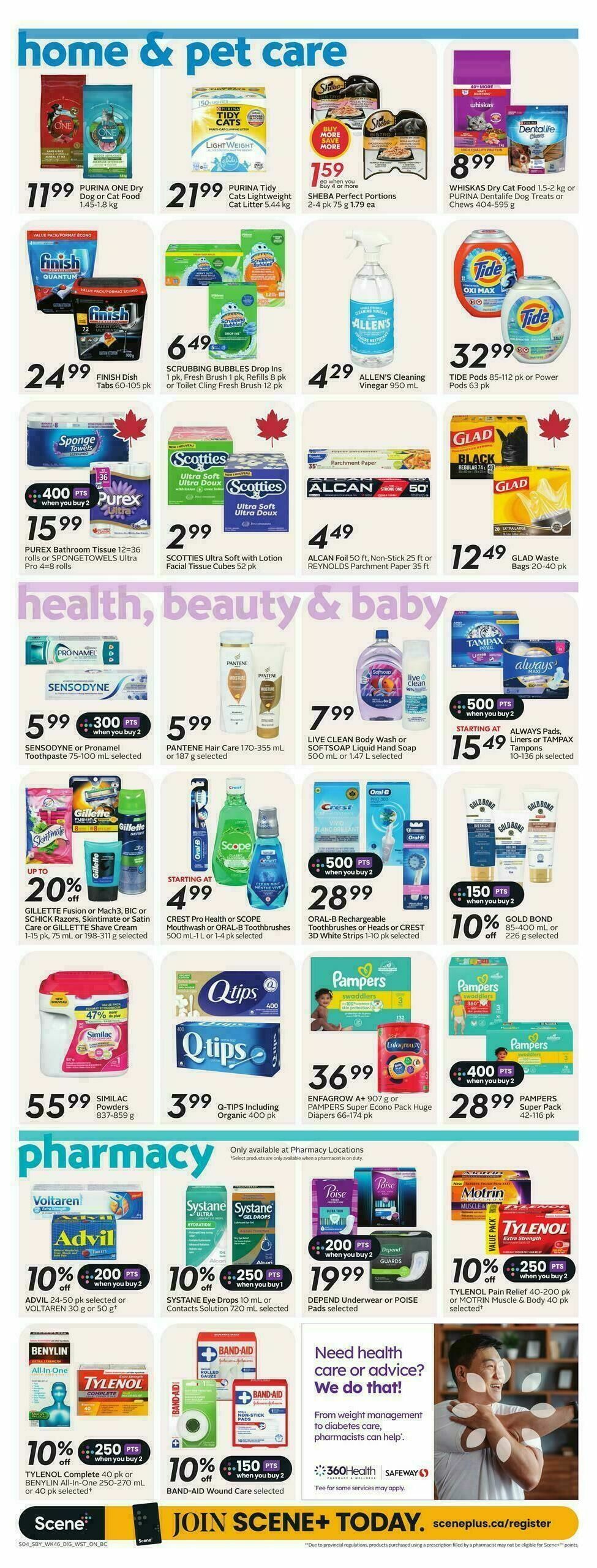 Safeway Flyer from March 12