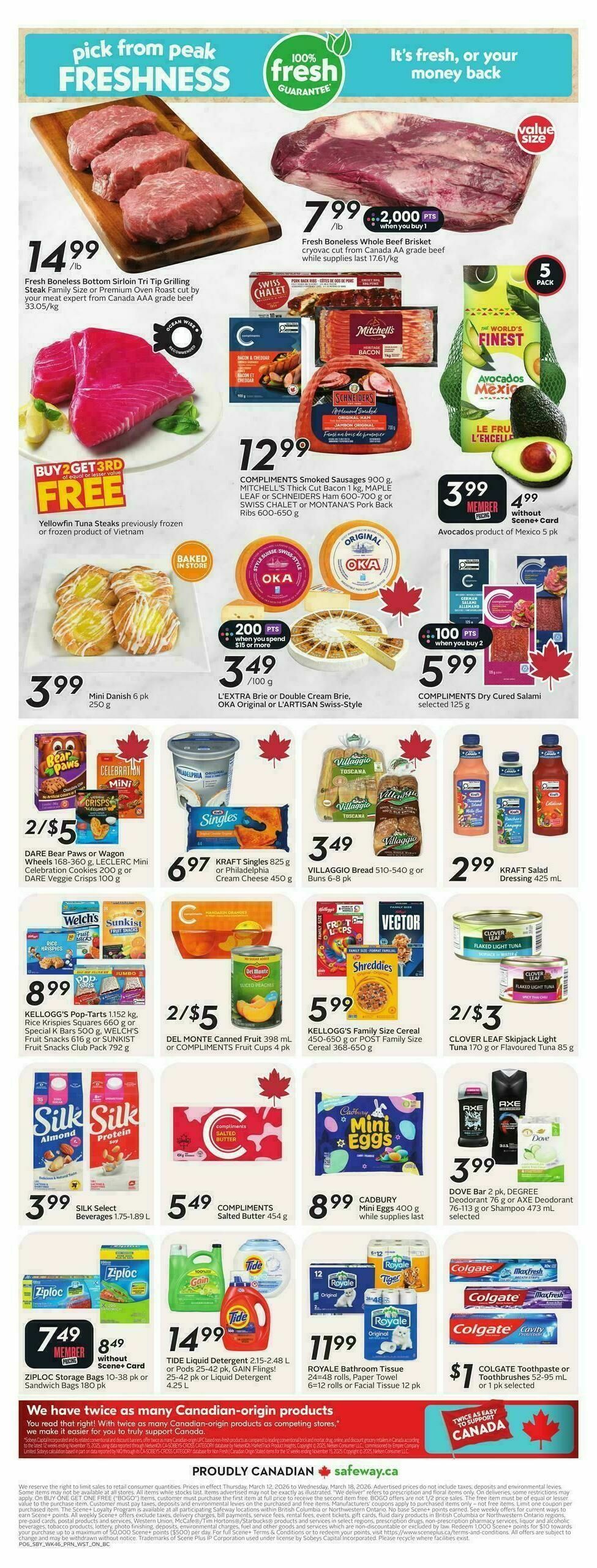 Safeway Flyer from March 12