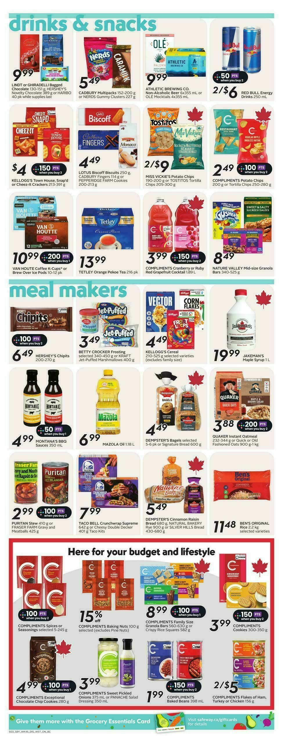 Safeway Flyer from March 12