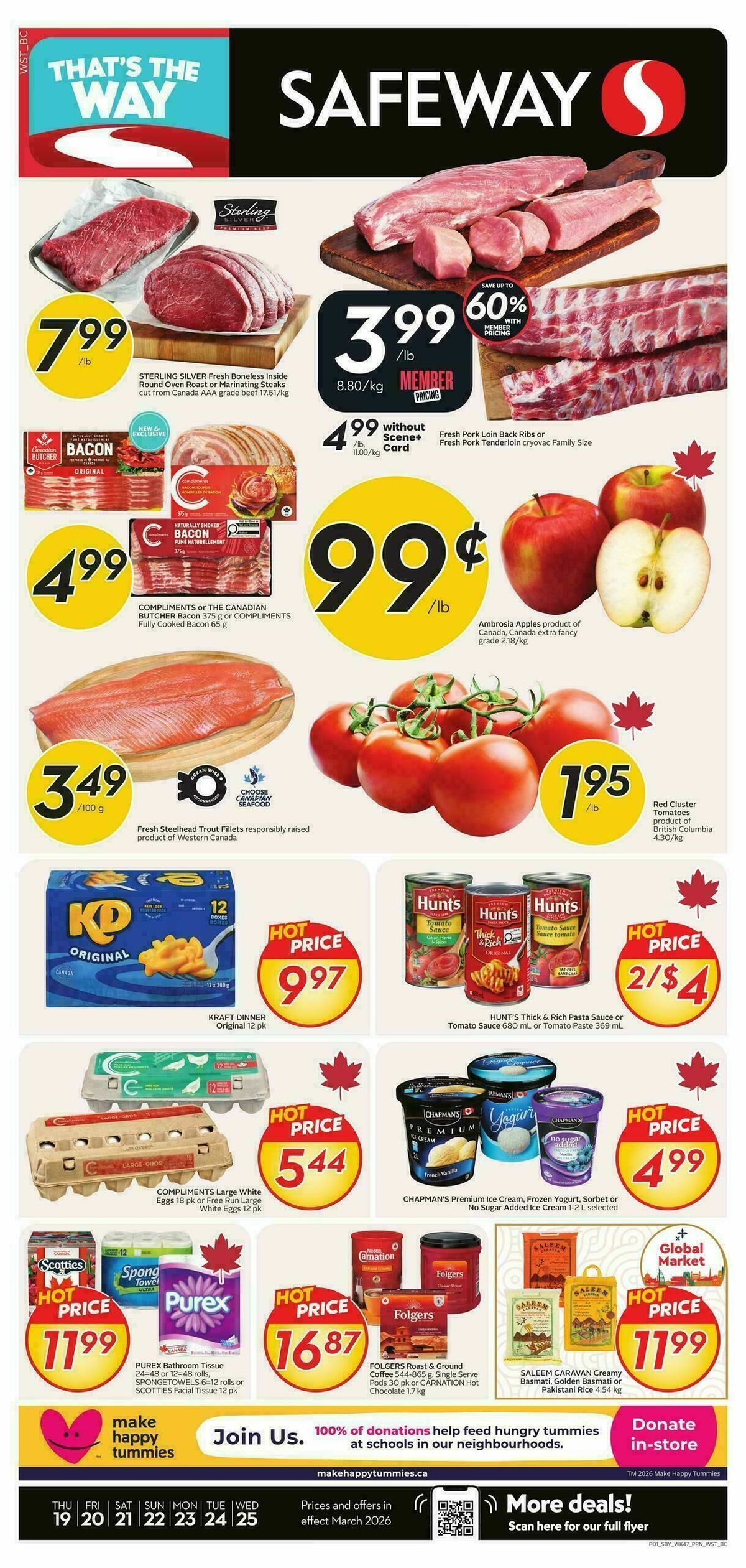 Safeway Flyer from March 19