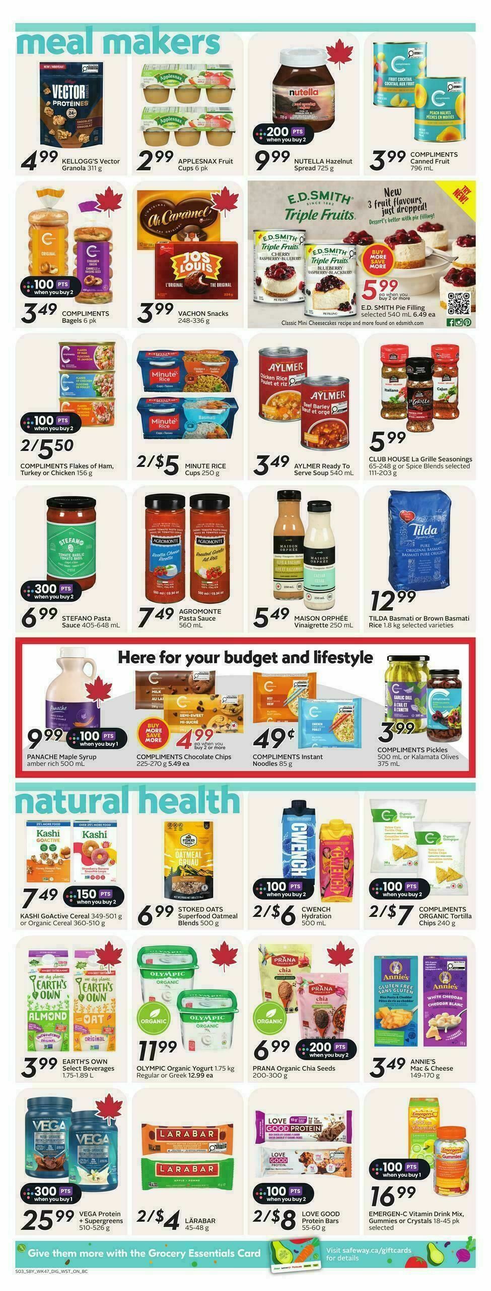 Safeway Flyer from March 19