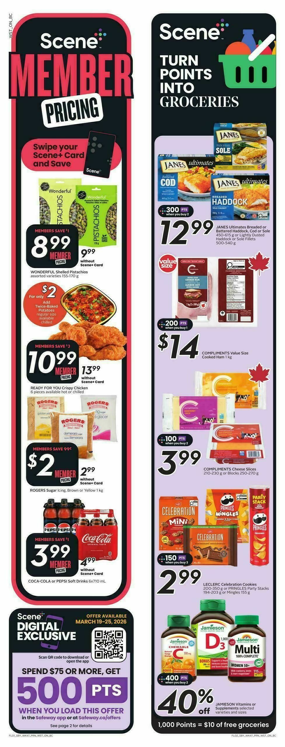 Safeway Flyer from March 19