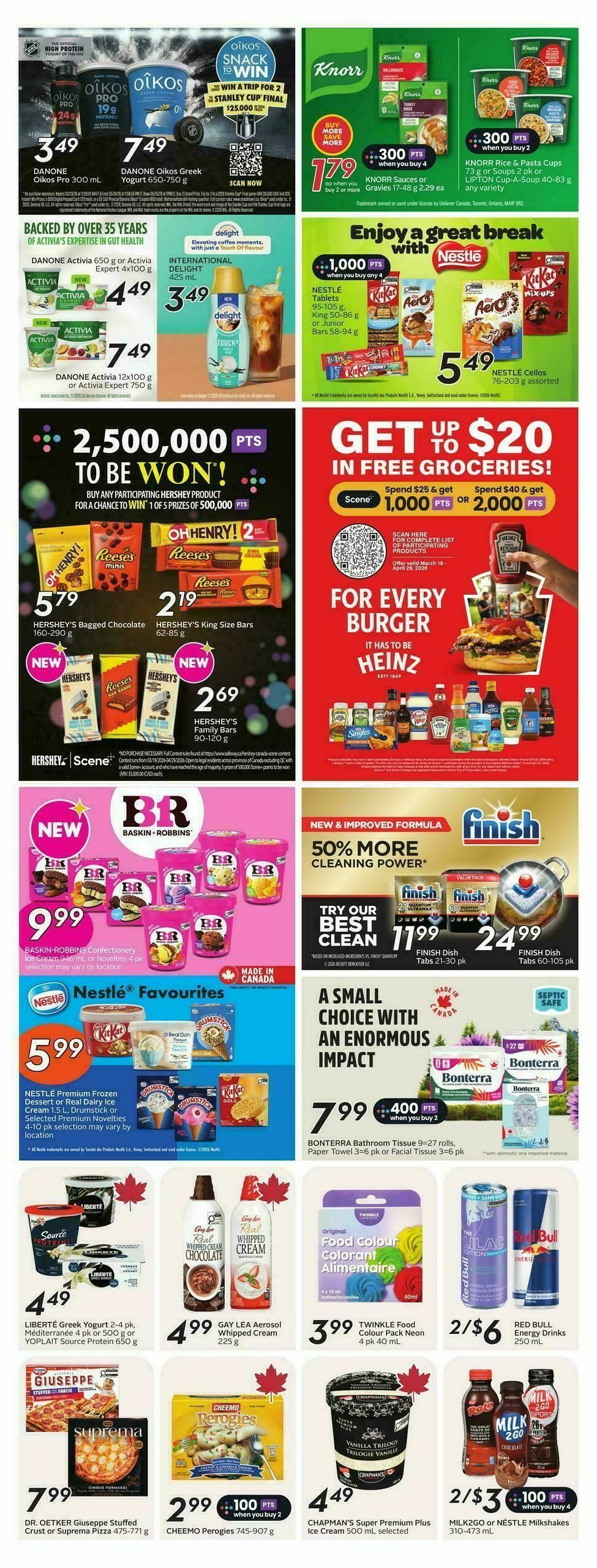 Safeway Flyer from March 19