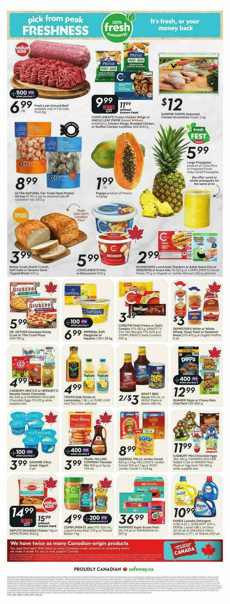 Safeway Flyer from March 19