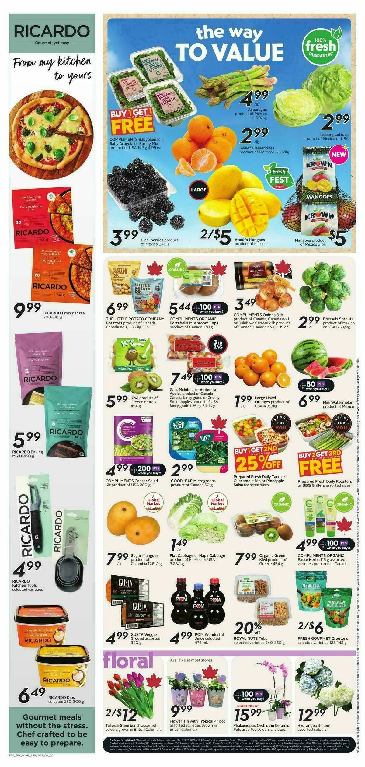 Safeway Flyer from March 19