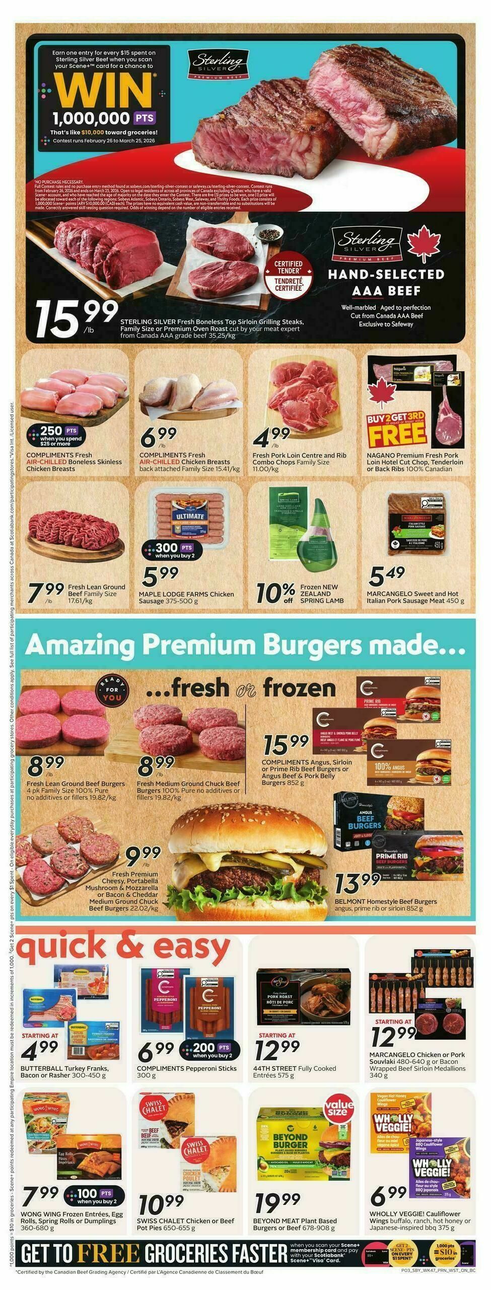 Safeway Flyer from March 19