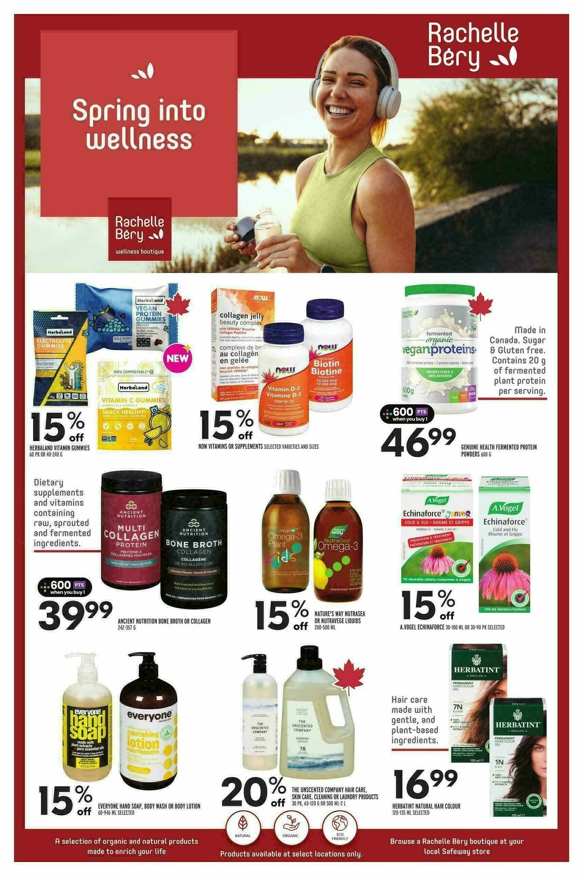 Safeway Wellness Flyer from March 19