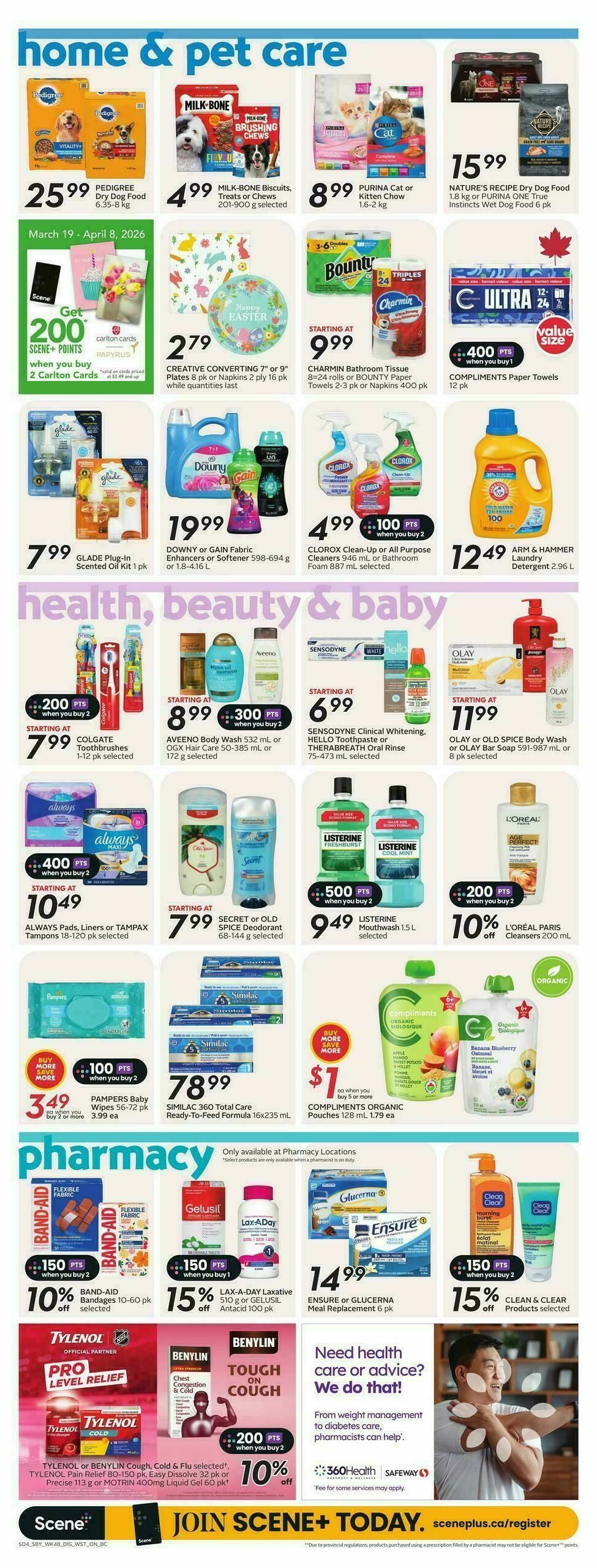 Safeway Flyer from March 26